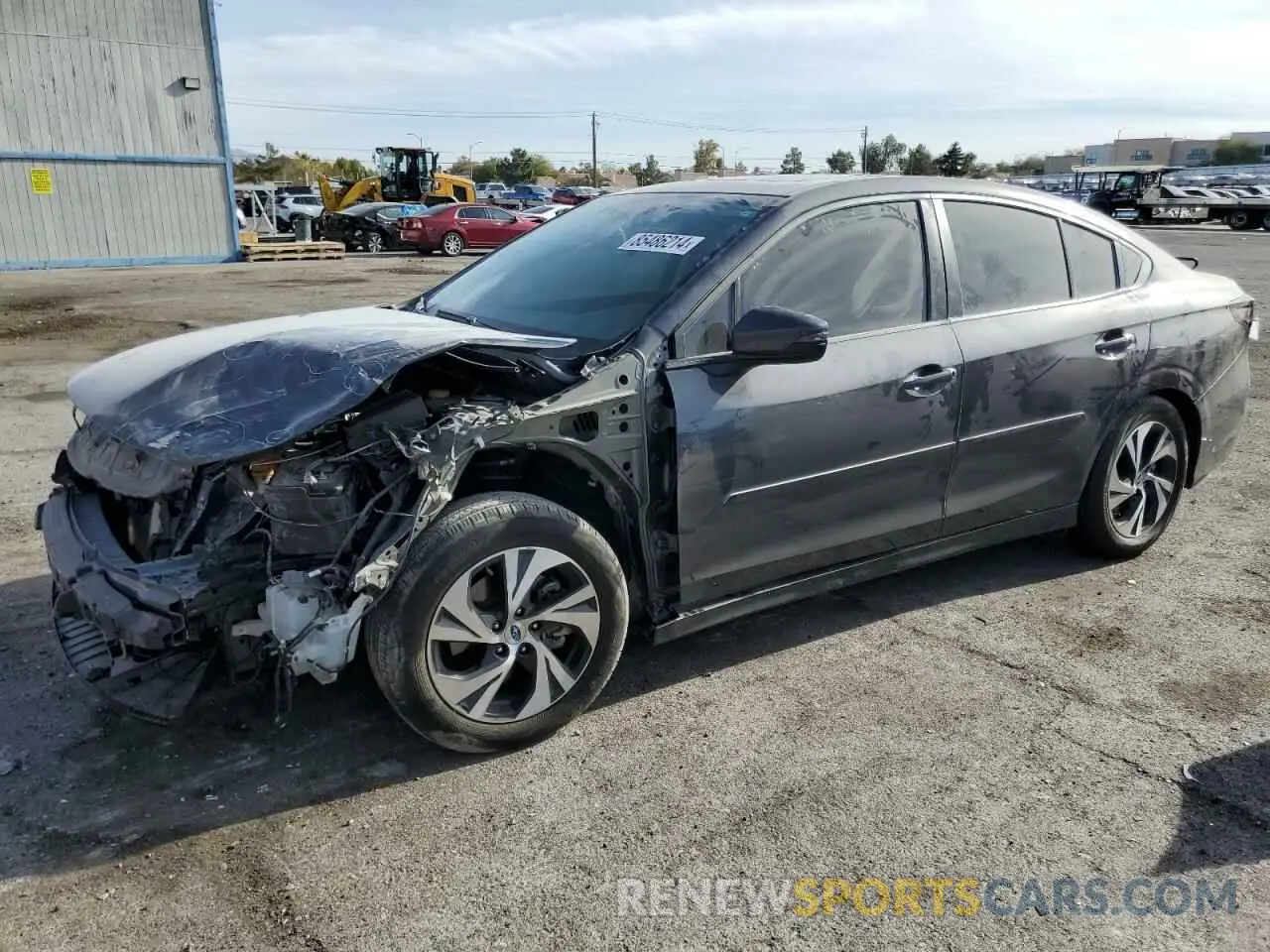 1 Photograph of a damaged car 4S3BWAF64R3008784 SUBARU LEGACY 2024