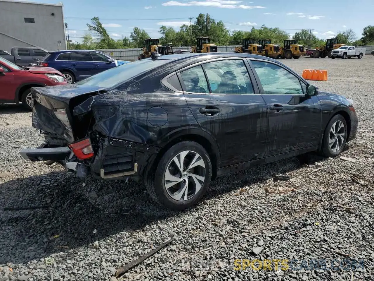 3 Photograph of a damaged car 4S3BWAF66R3003084 SUBARU LEGACY 2024
