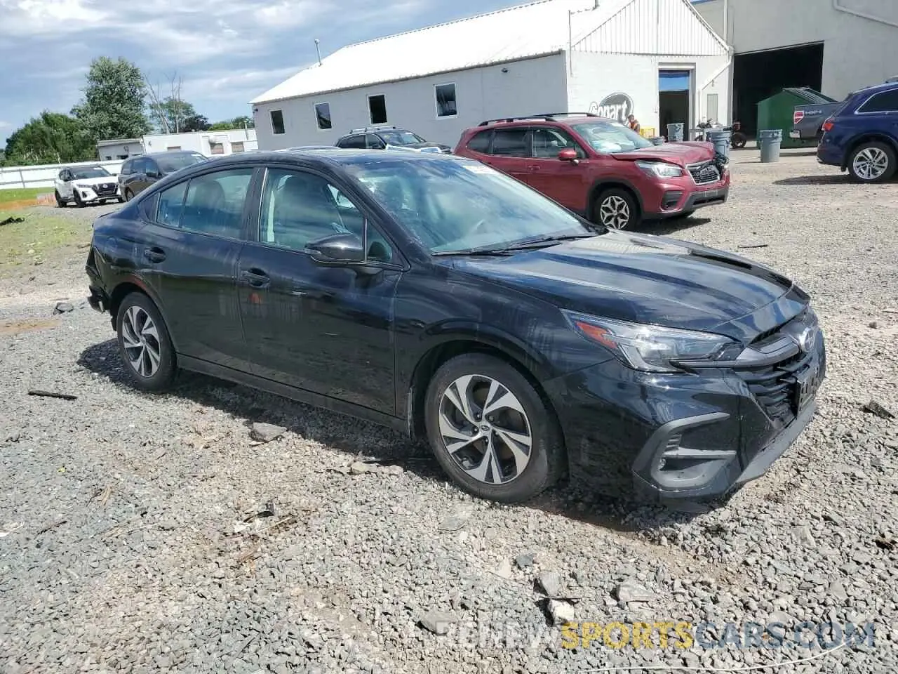 4 Photograph of a damaged car 4S3BWAF66R3003084 SUBARU LEGACY 2024