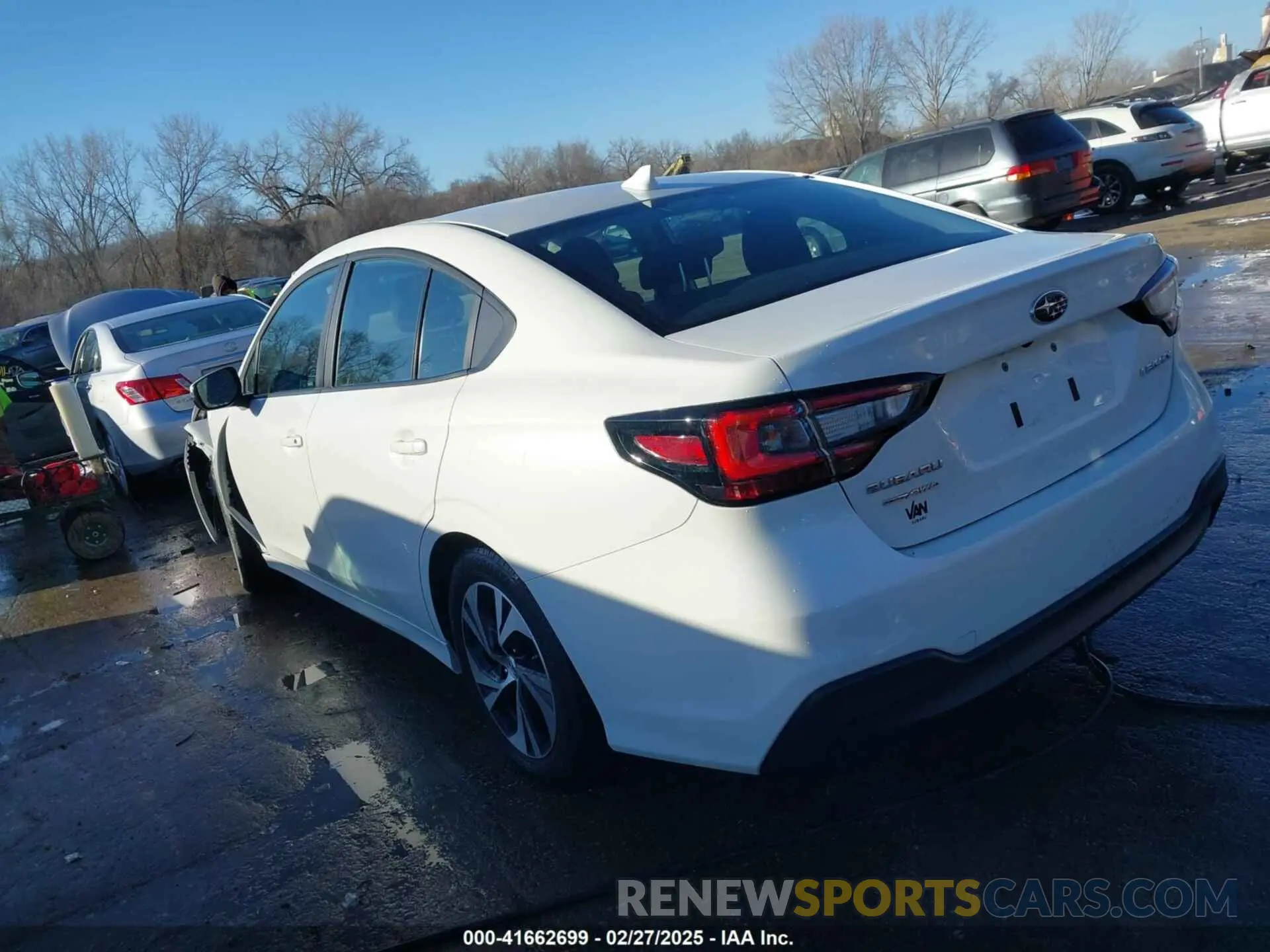 3 Photograph of a damaged car 4S3BWAF67R3009928 SUBARU LEGACY 2024