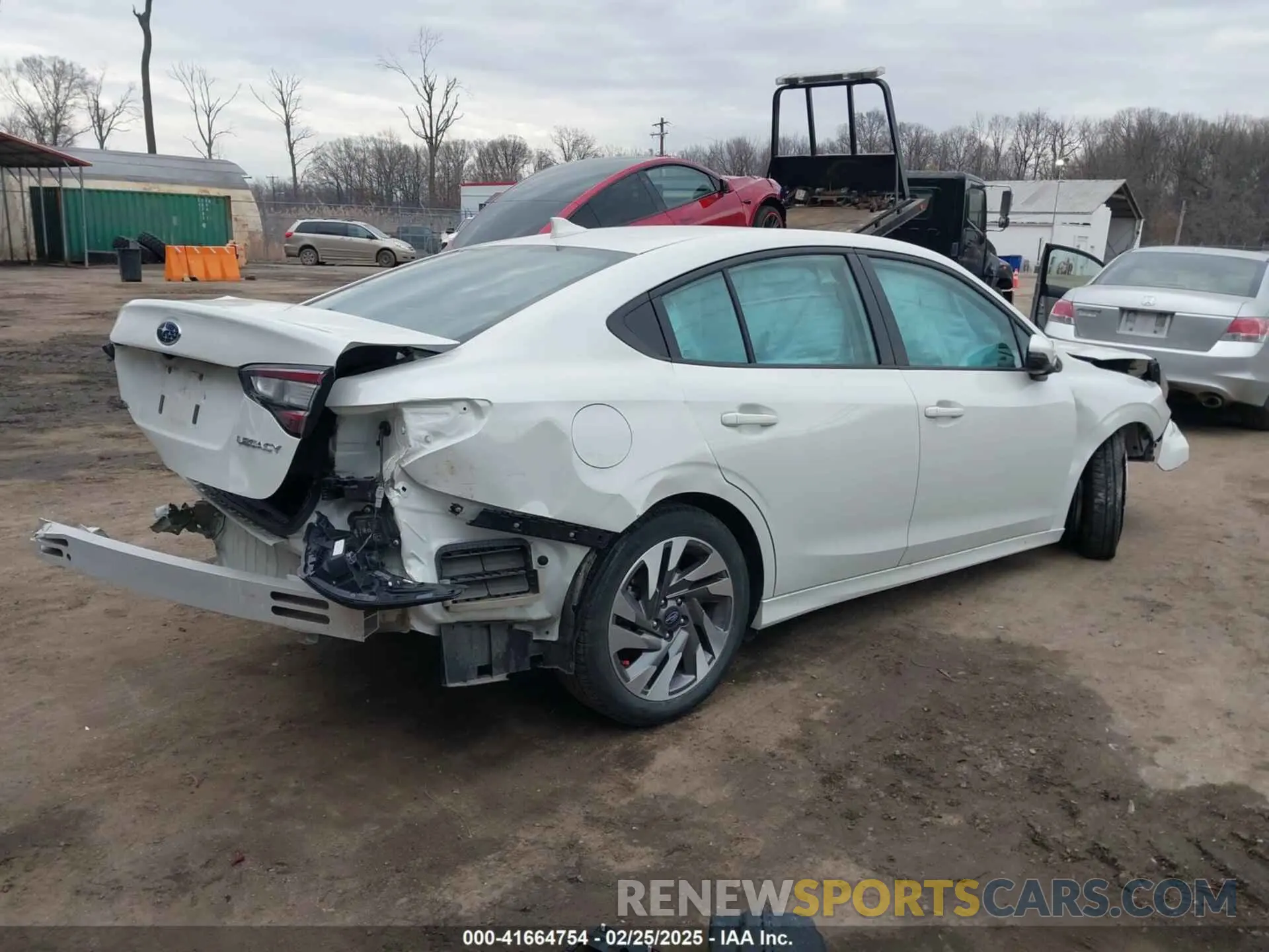 4 Фотография поврежденного автомобиля 4S3BWAN65R3007144 SUBARU LEGACY 2024