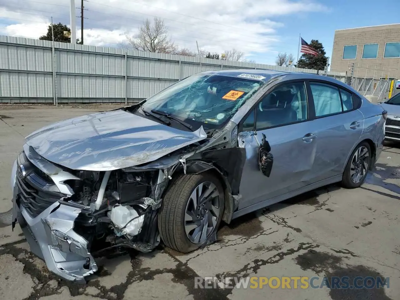 1 Фотография поврежденного автомобиля 4S3BWAN68R3022334 SUBARU LEGACY 2024