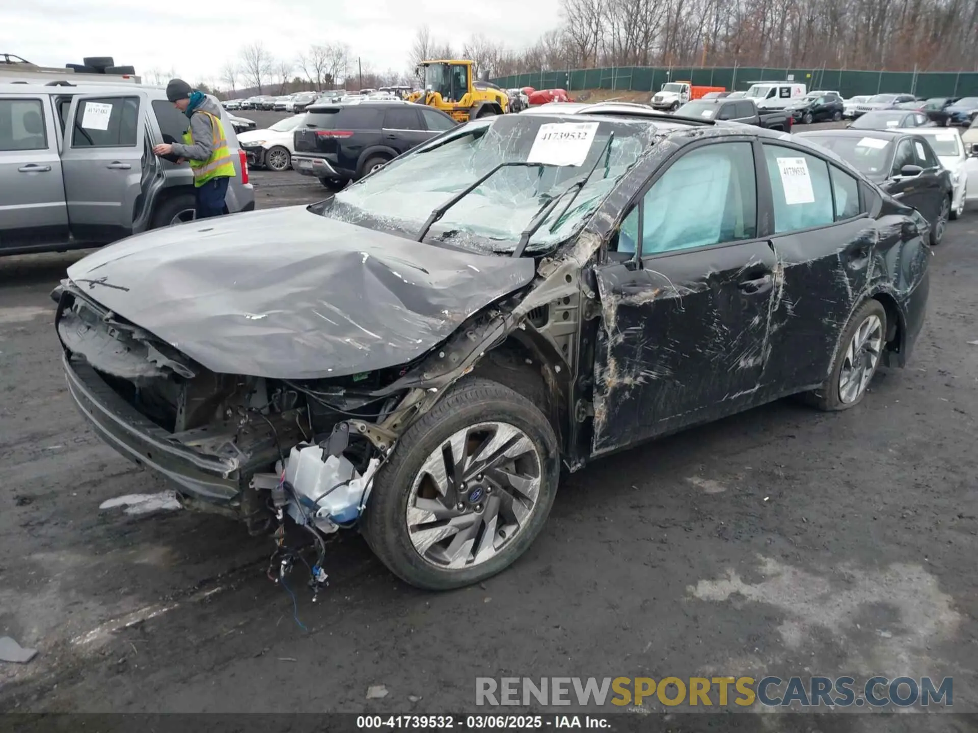 2 Фотография поврежденного автомобиля 4S3BWAN69R3009186 SUBARU LEGACY 2024