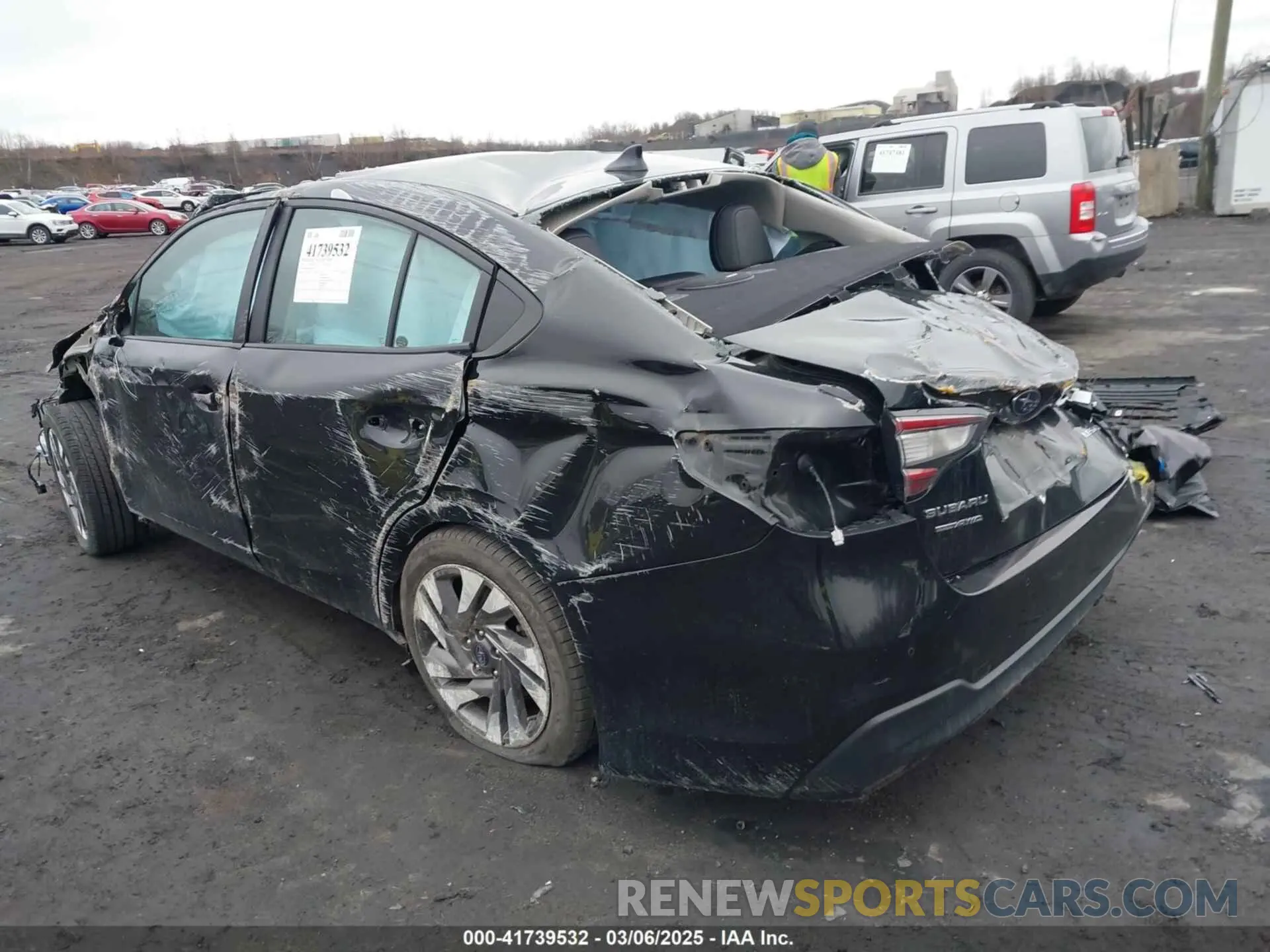 3 Фотография поврежденного автомобиля 4S3BWAN69R3009186 SUBARU LEGACY 2024