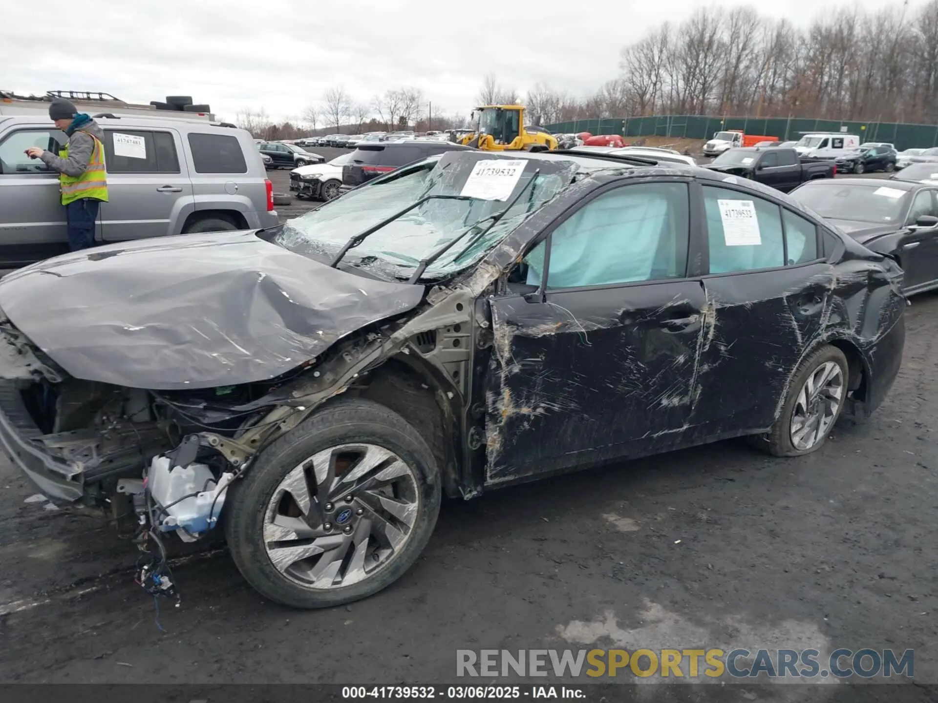 6 Фотография поврежденного автомобиля 4S3BWAN69R3009186 SUBARU LEGACY 2024