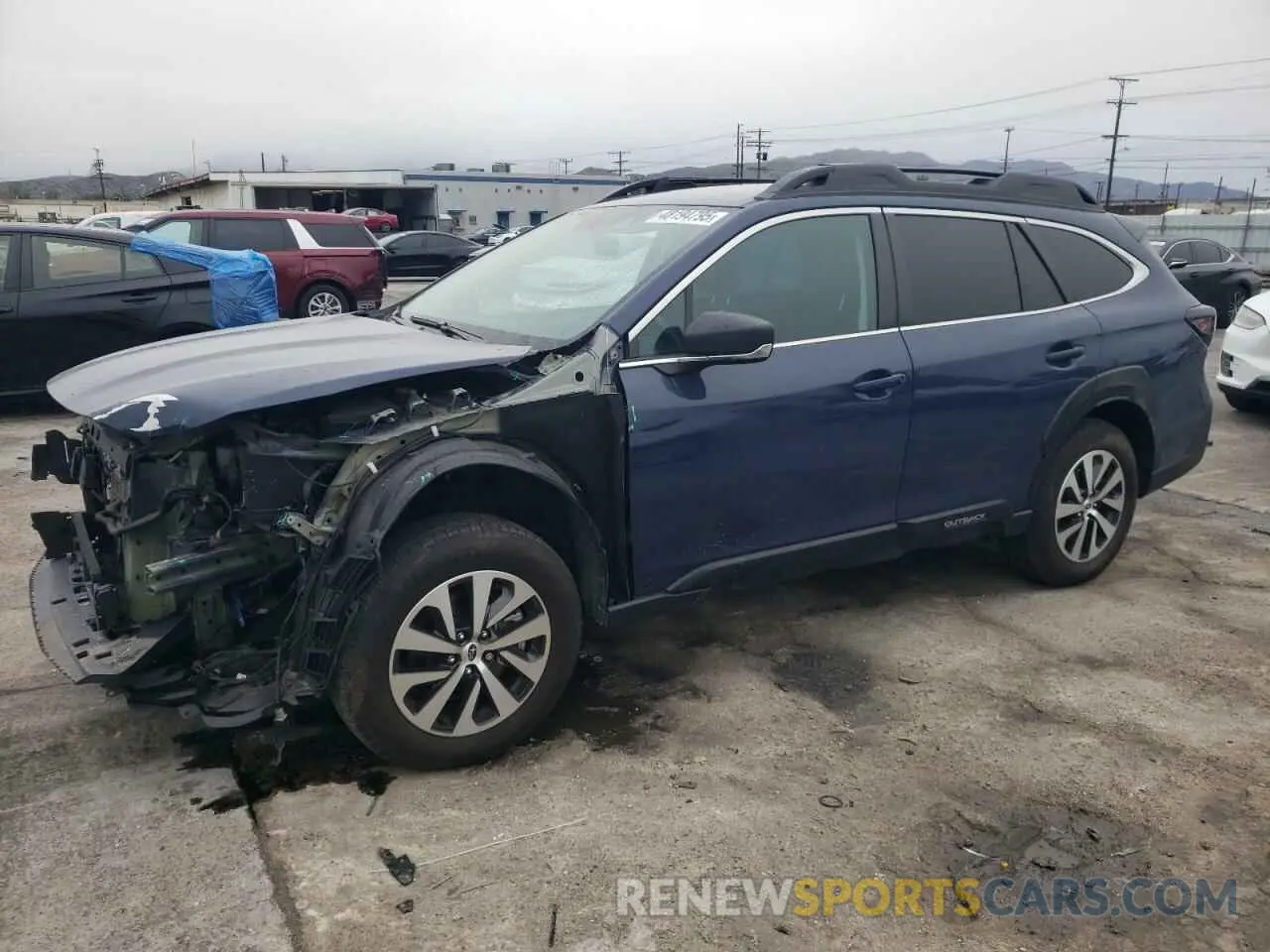 1 Фотография поврежденного автомобиля 4S4BTAAC5R3123301 SUBARU LEGACY 2024