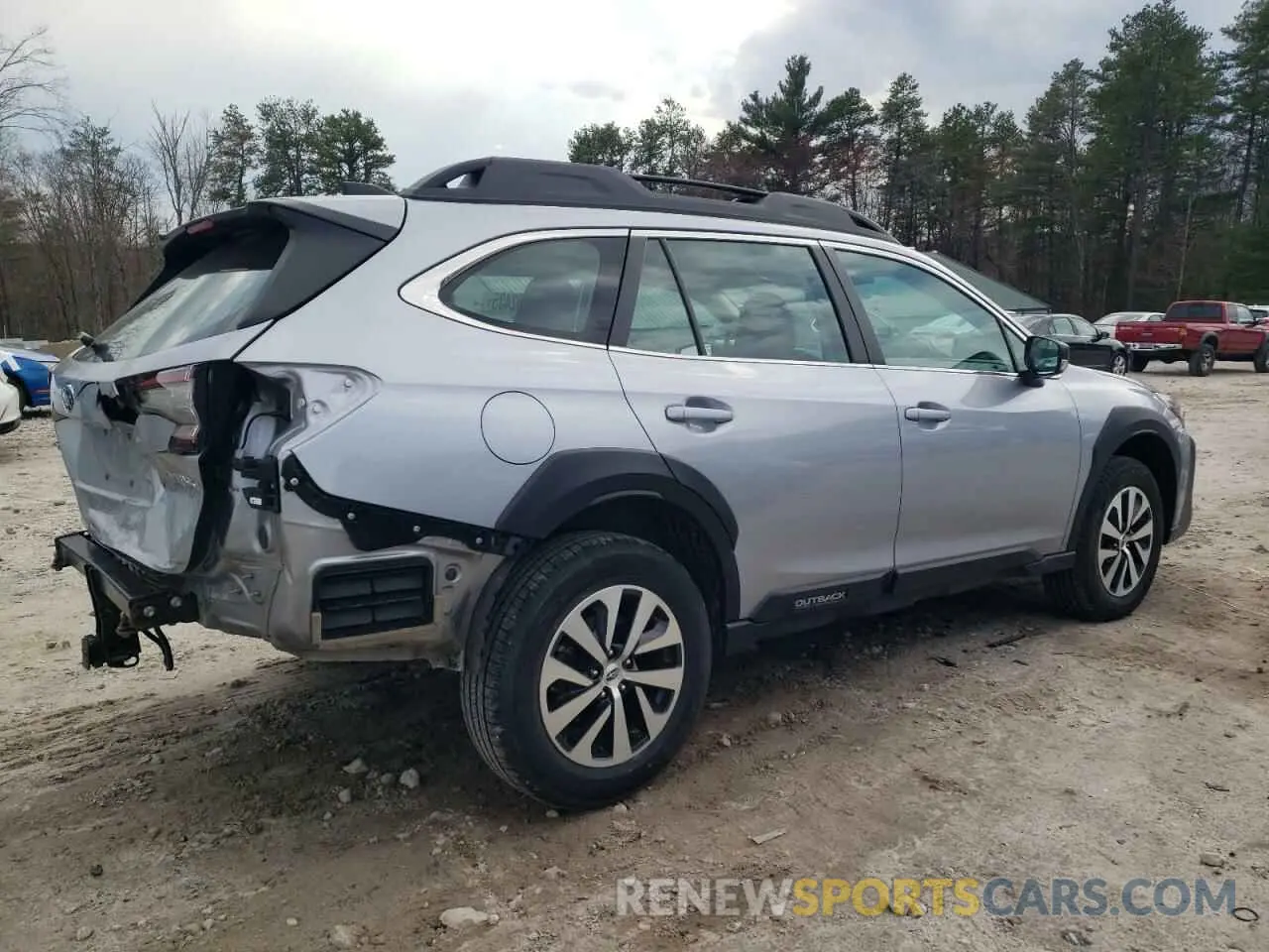 3 Photograph of a damaged car 4S4BTAAC6R3139782 SUBARU LEGACY 2024