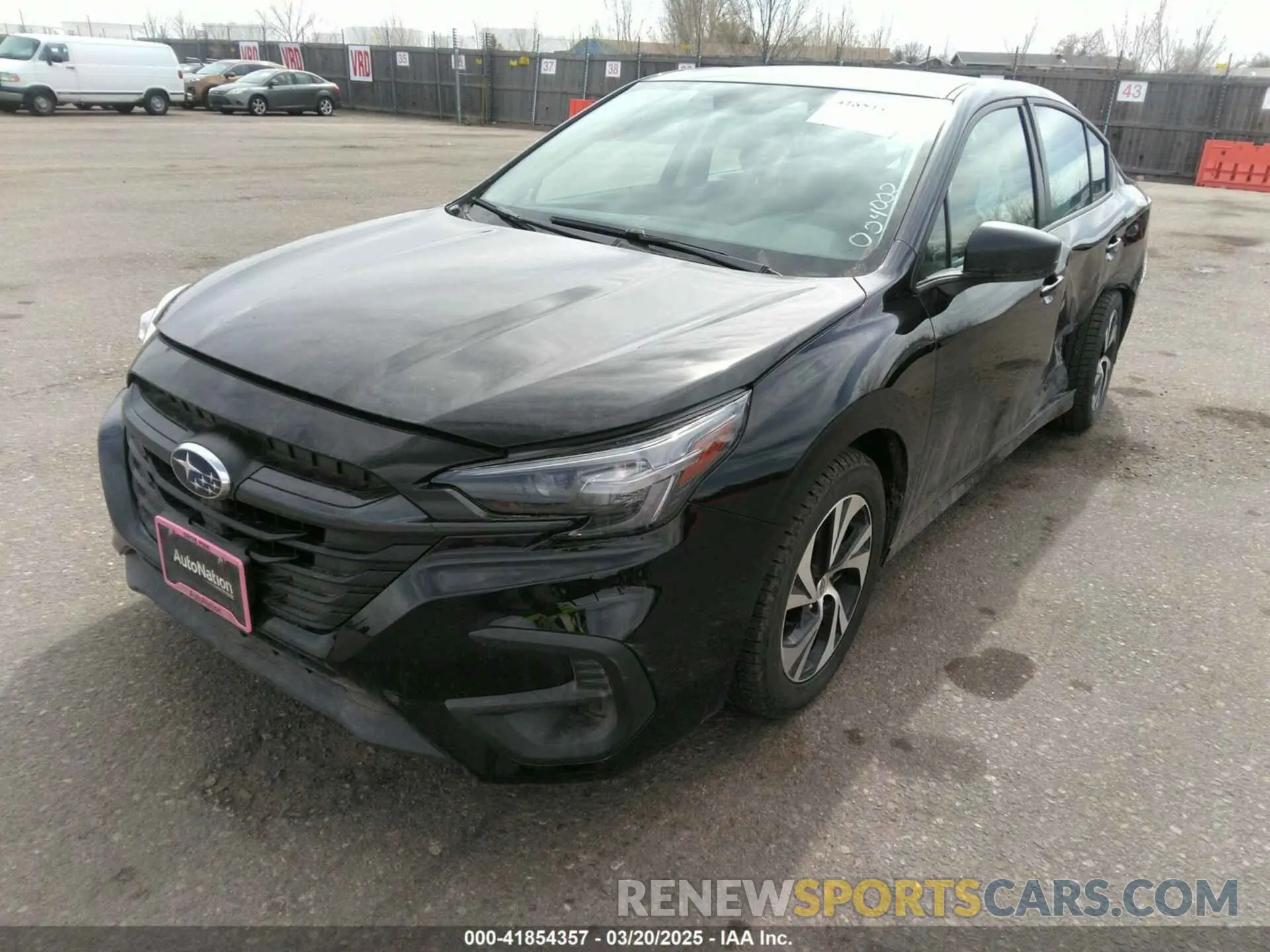 2 Фотография поврежденного автомобиля 4S3BWAB60S3004002 SUBARU LEGACY 2025