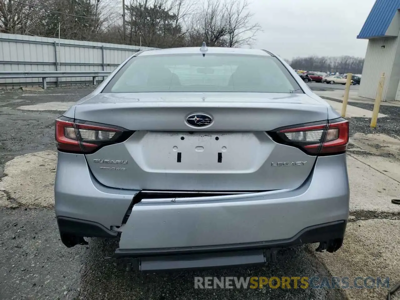 6 Photograph of a damaged car 4S3BWAB68S3003468 SUBARU LEGACY 2025