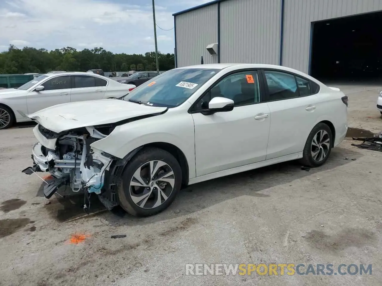 1 Photograph of a damaged car 4S3BWAD65S3003182 SUBARU LEGACY 2025
