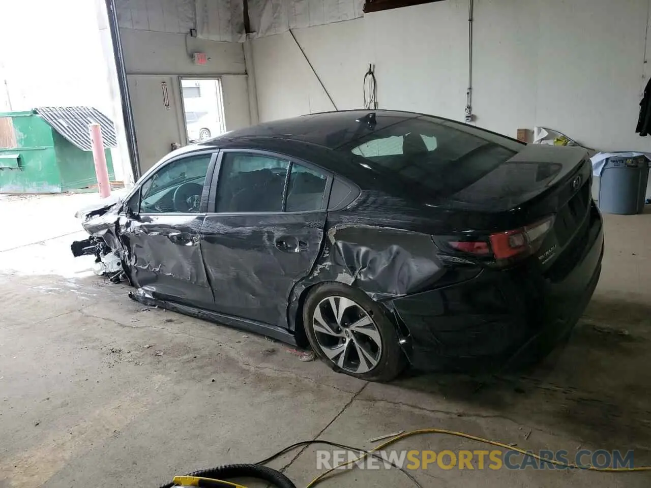 2 Photograph of a damaged car 4S3BWAD66S3009606 SUBARU LEGACY 2025