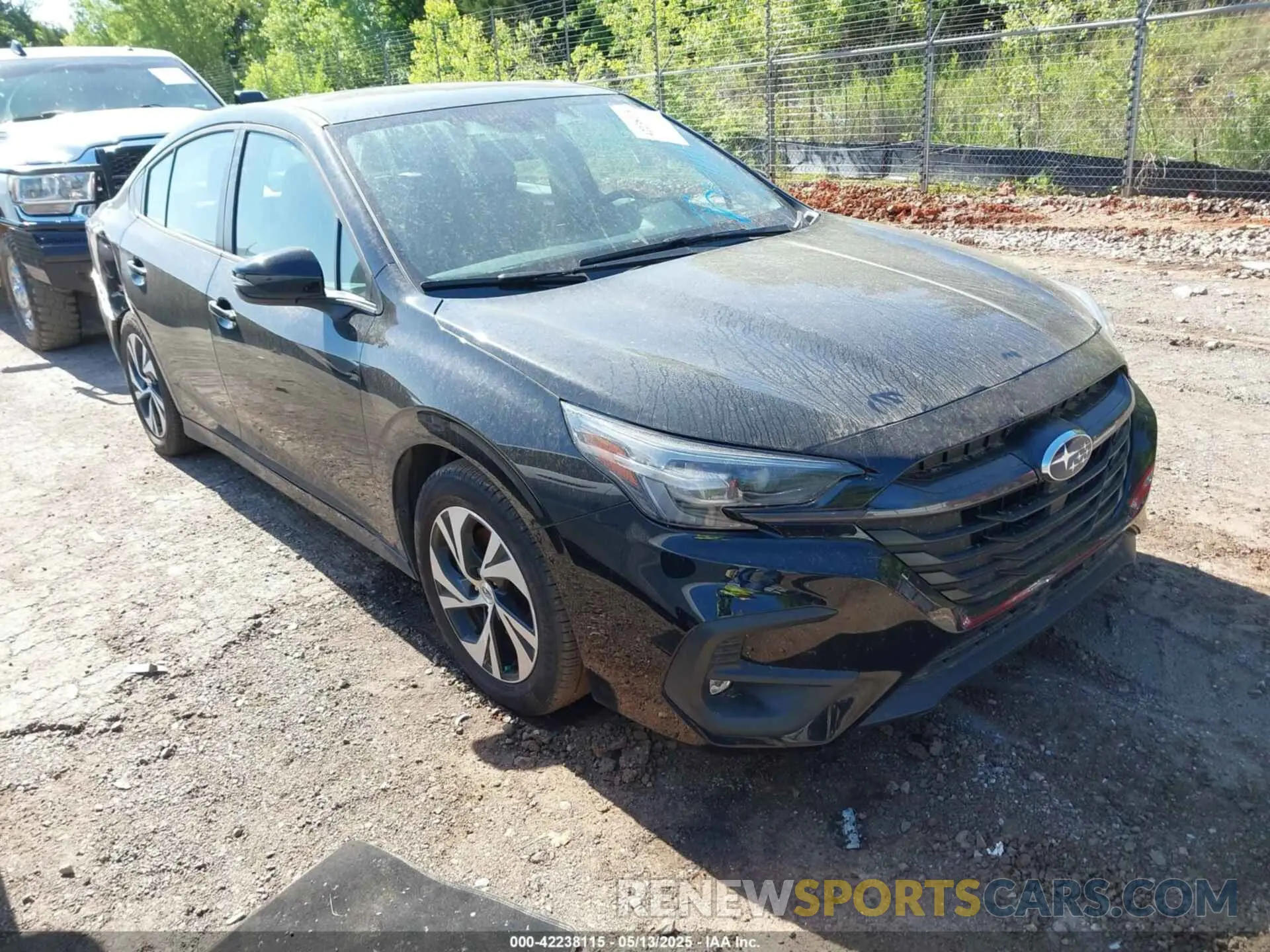 1 Photograph of a damaged car 4S3BWAF63S3003095 SUBARU LEGACY 2025