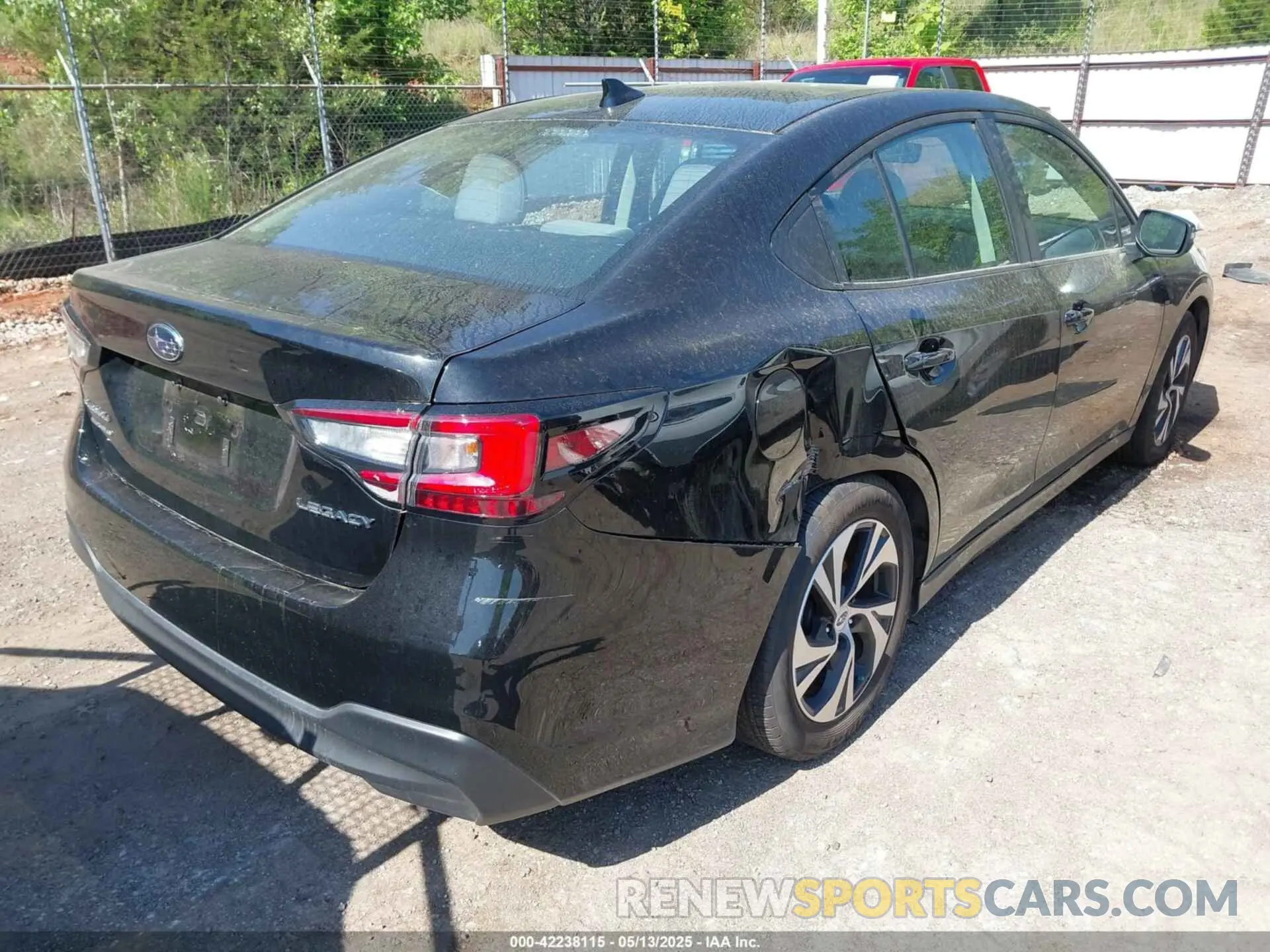4 Photograph of a damaged car 4S3BWAF63S3003095 SUBARU LEGACY 2025