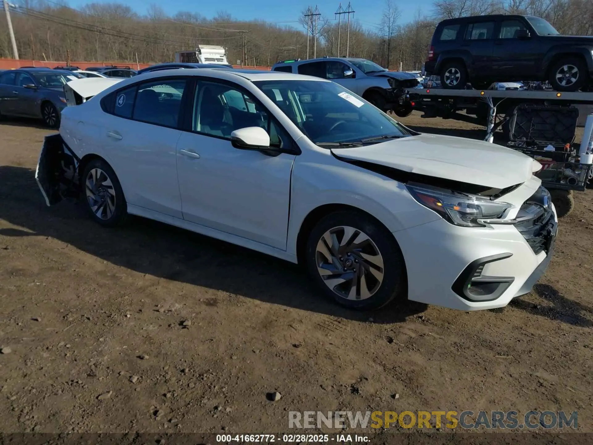 1 Photograph of a damaged car 4S3BWAN65S3012270 SUBARU LEGACY 2025
