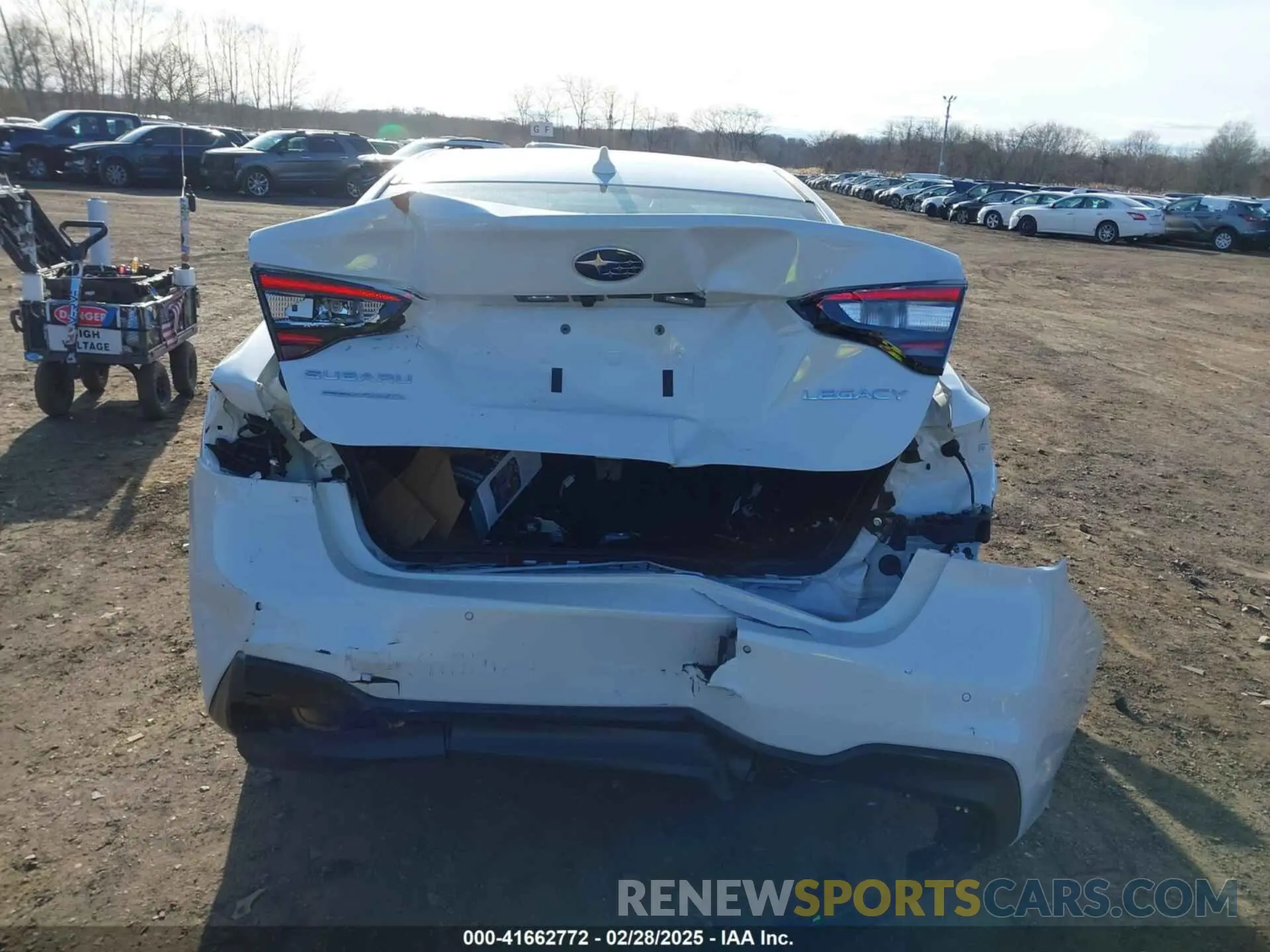 16 Photograph of a damaged car 4S3BWAN65S3012270 SUBARU LEGACY 2025