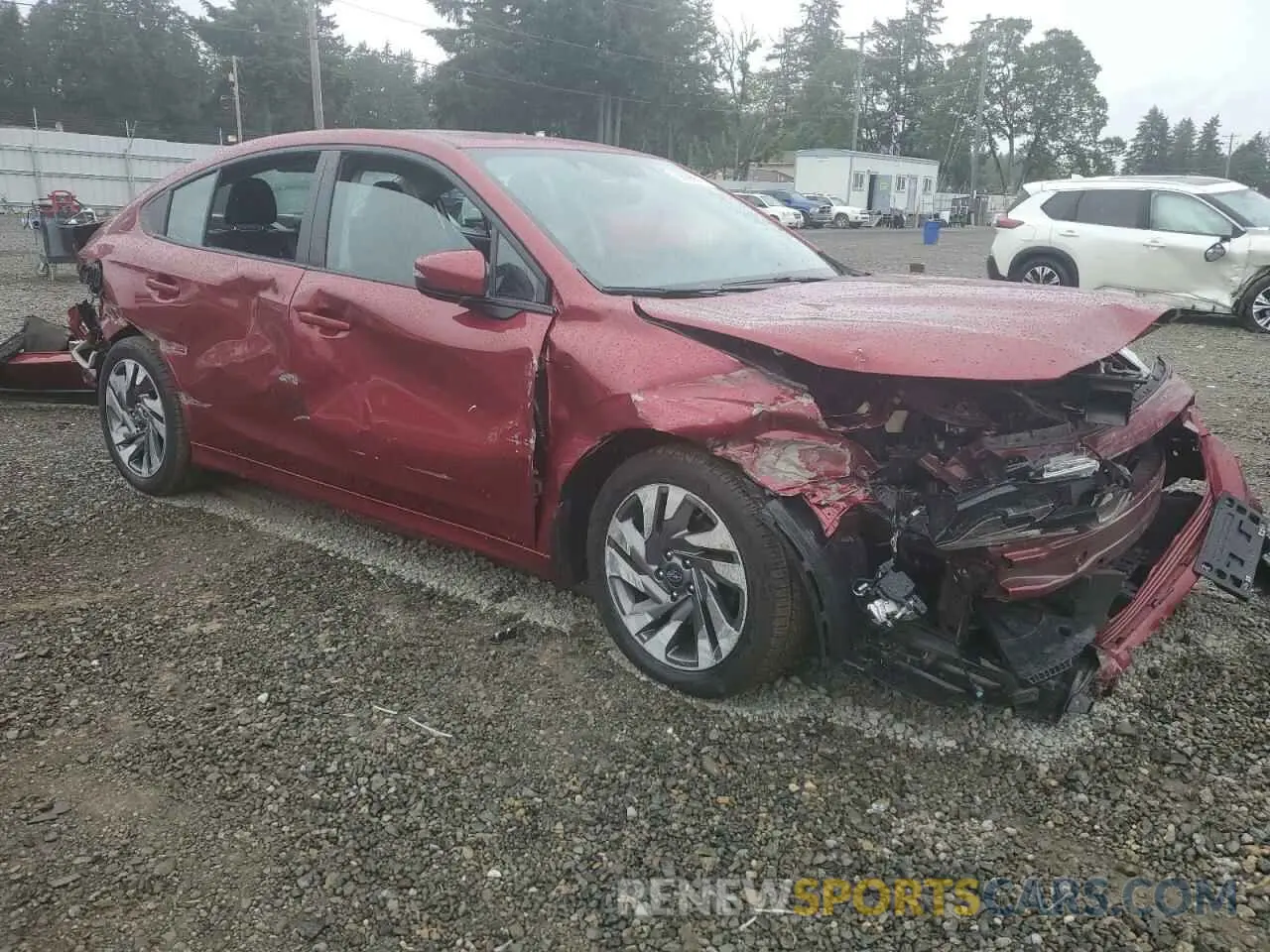 4 Фотография поврежденного автомобиля 4S3BWAN66S3011161 SUBARU LEGACY 2025