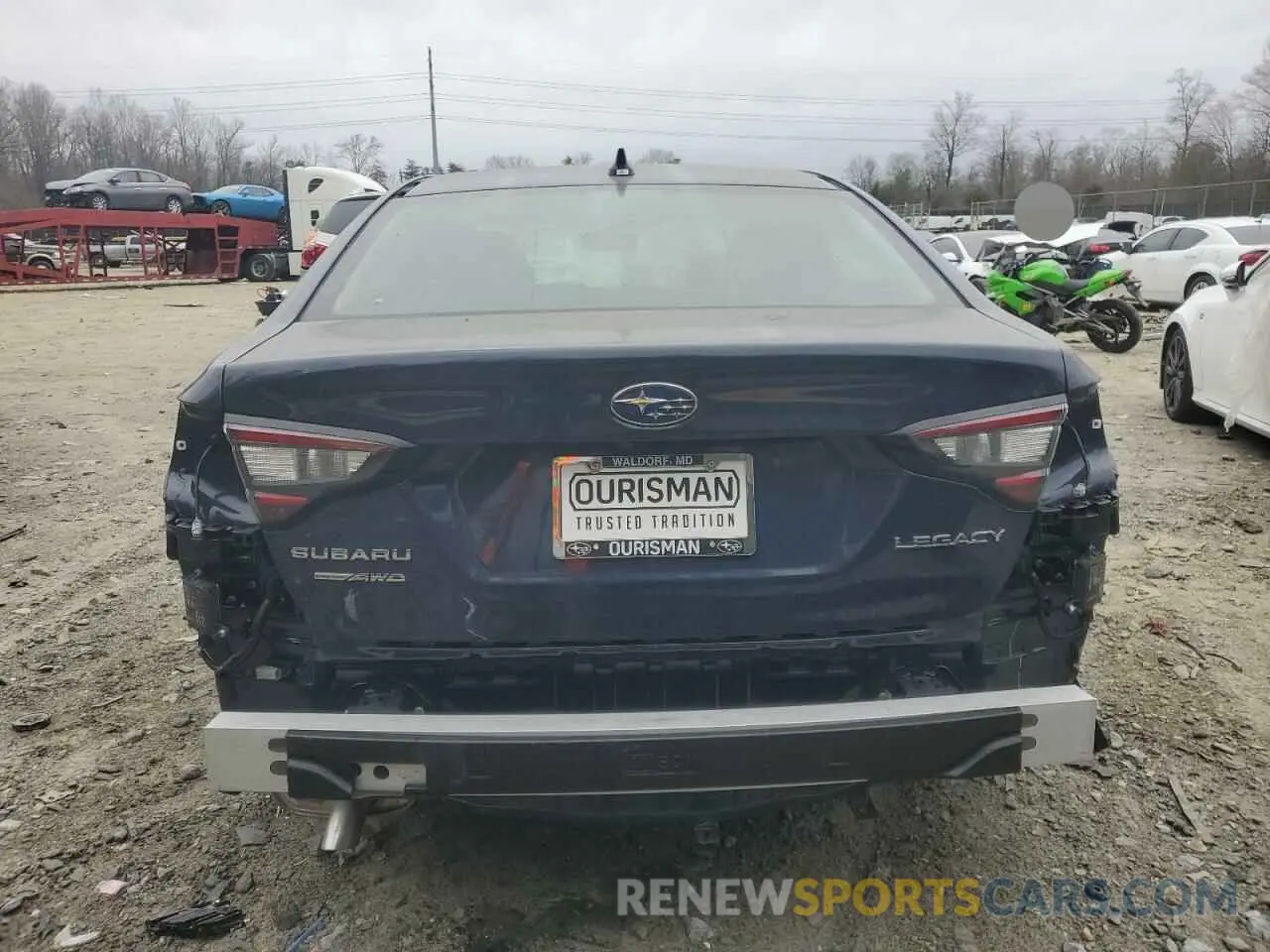 6 Photograph of a damaged car 4S3BWAN66S3013704 SUBARU LEGACY 2025