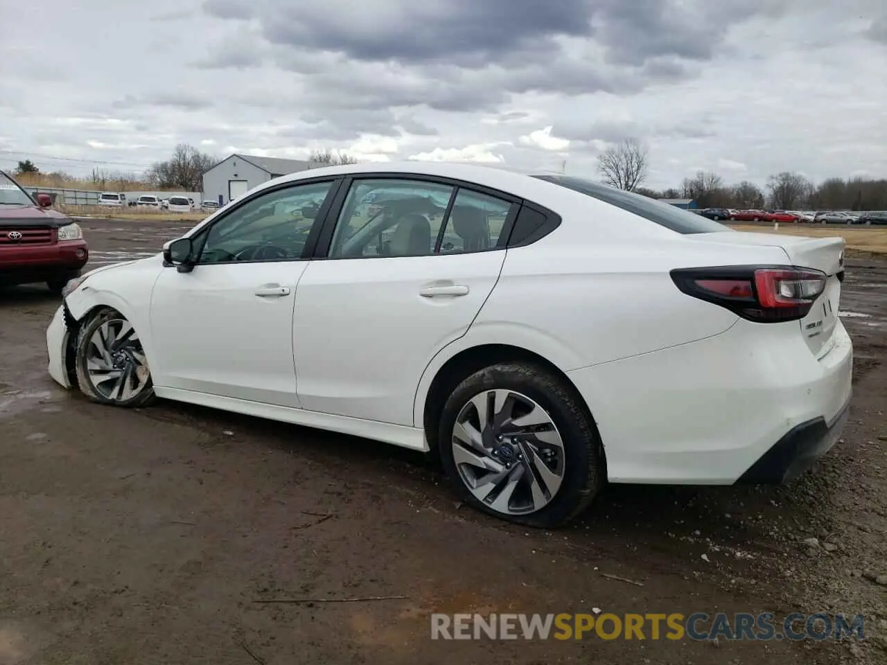 2 Photograph of a damaged car 4S3BWAN6XS3004228 SUBARU LEGACY 2025