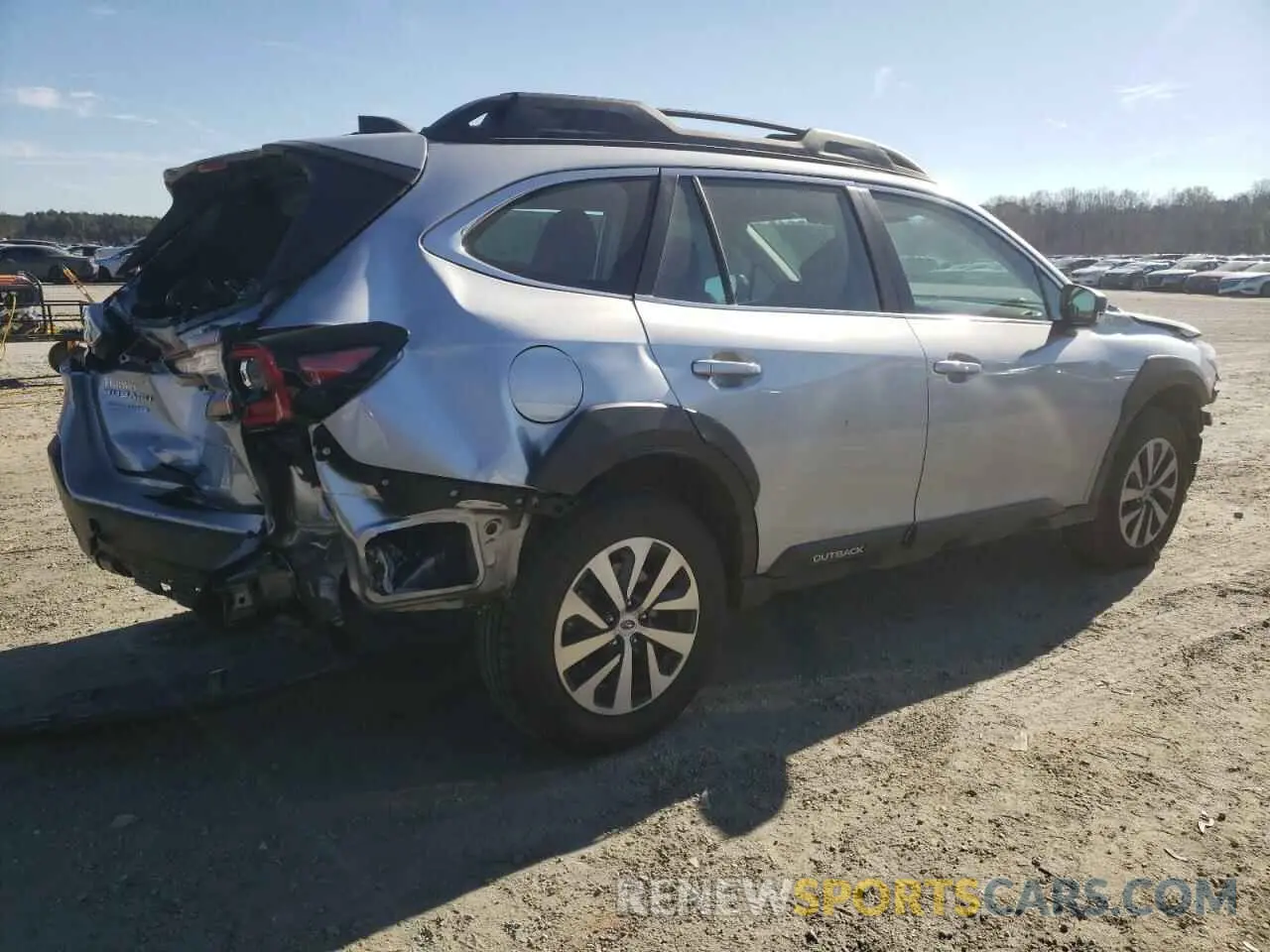 3 Фотография поврежденного автомобиля 4S4BTAAC1S3104007 SUBARU LEGACY 2025
