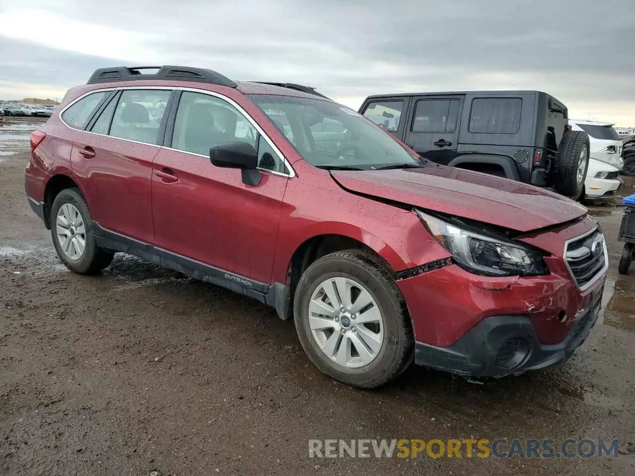 4 Photograph of a damaged car 4S4BSABC3K3270983 SUBARU OUTBACK 2019