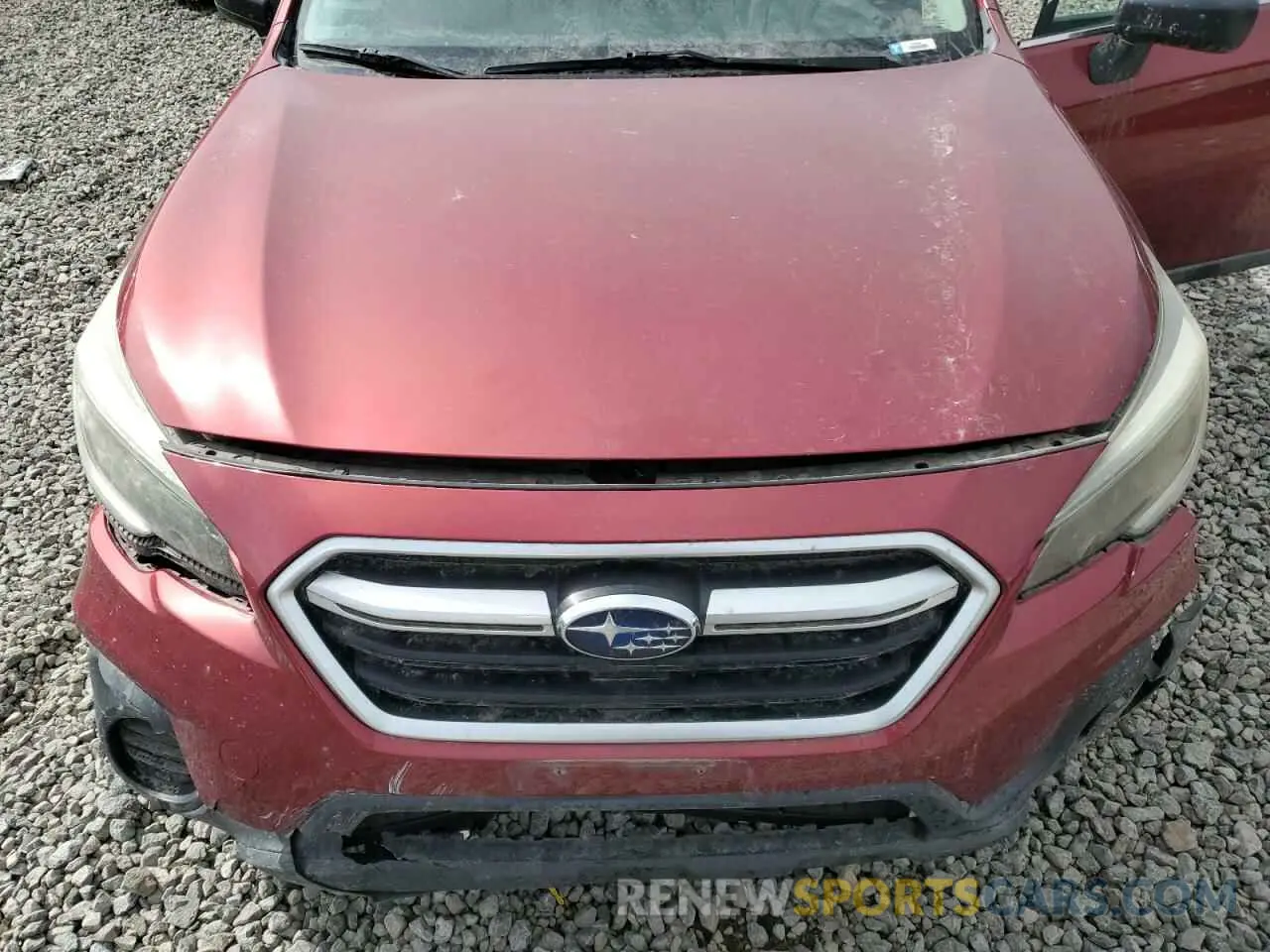 11 Photograph of a damaged car 4S4BSABC7K3223858 SUBARU OUTBACK 2019