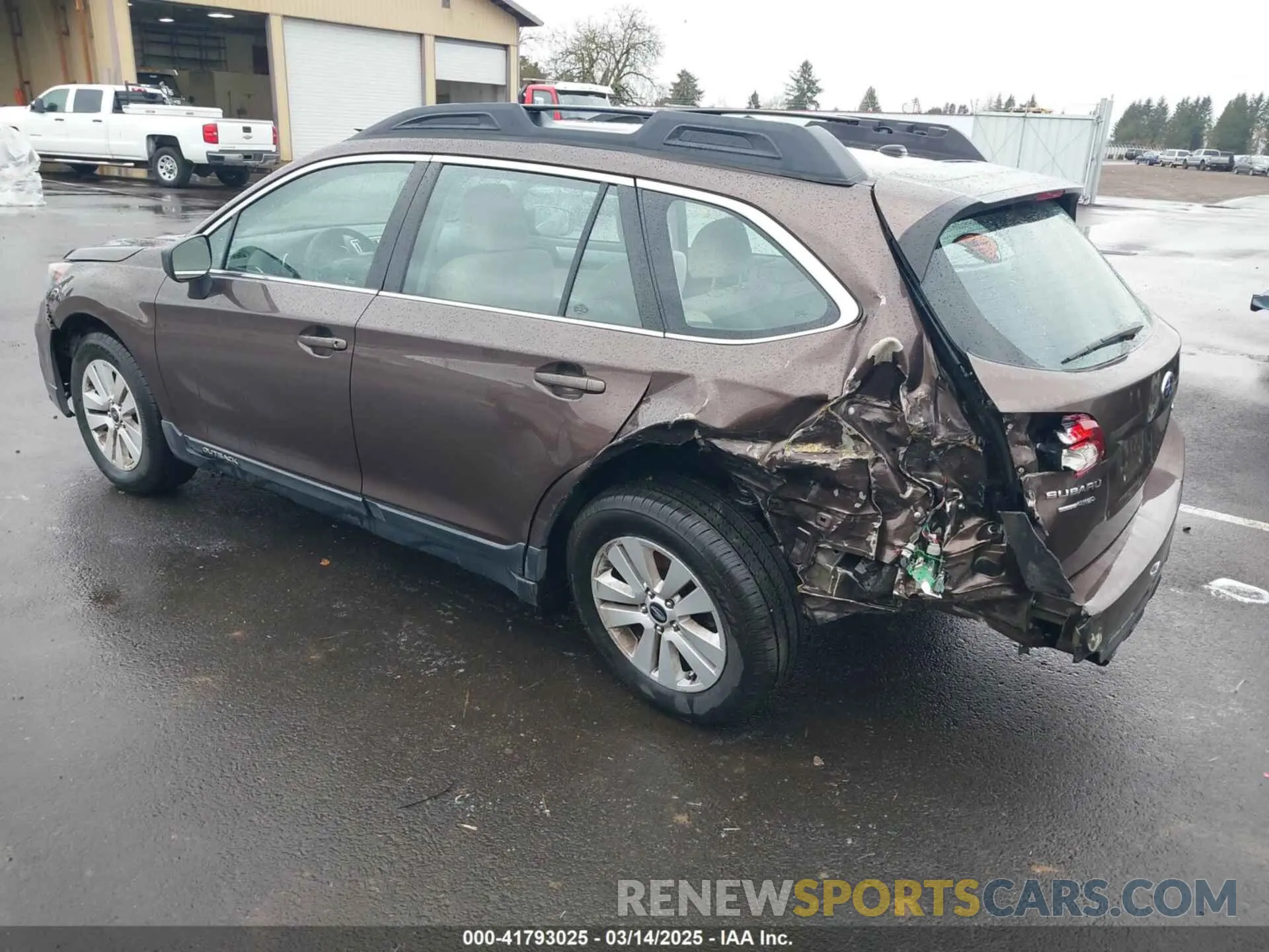 3 Photograph of a damaged car 4S4BSABC7K3302320 SUBARU OUTBACK 2019