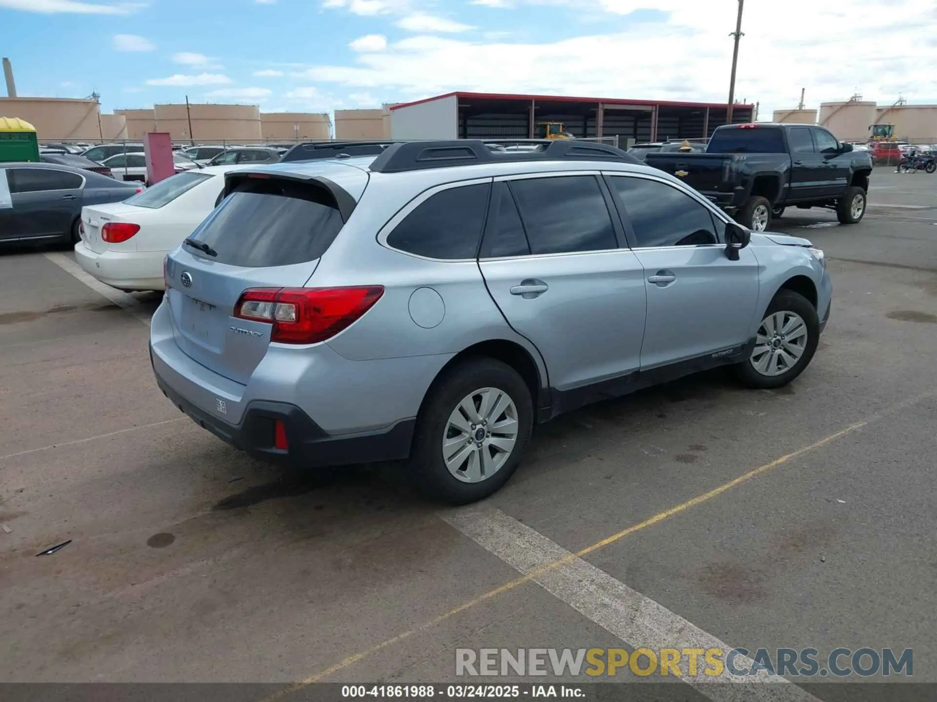 4 Photograph of a damaged car 4S4BSABC9K3296780 SUBARU OUTBACK 2019