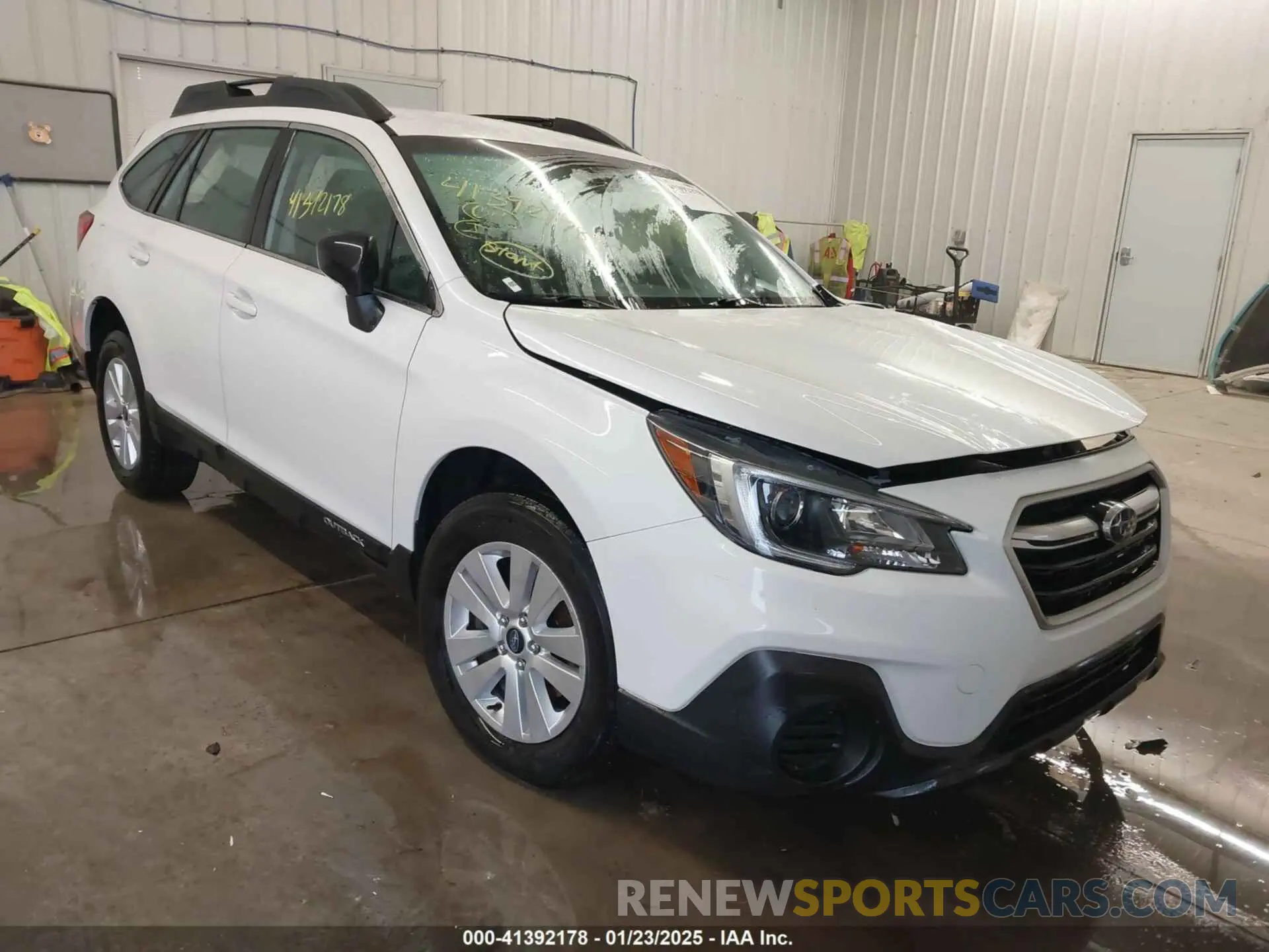 1 Фотография поврежденного автомобиля 4S4BSABCXK3387492 SUBARU OUTBACK 2019