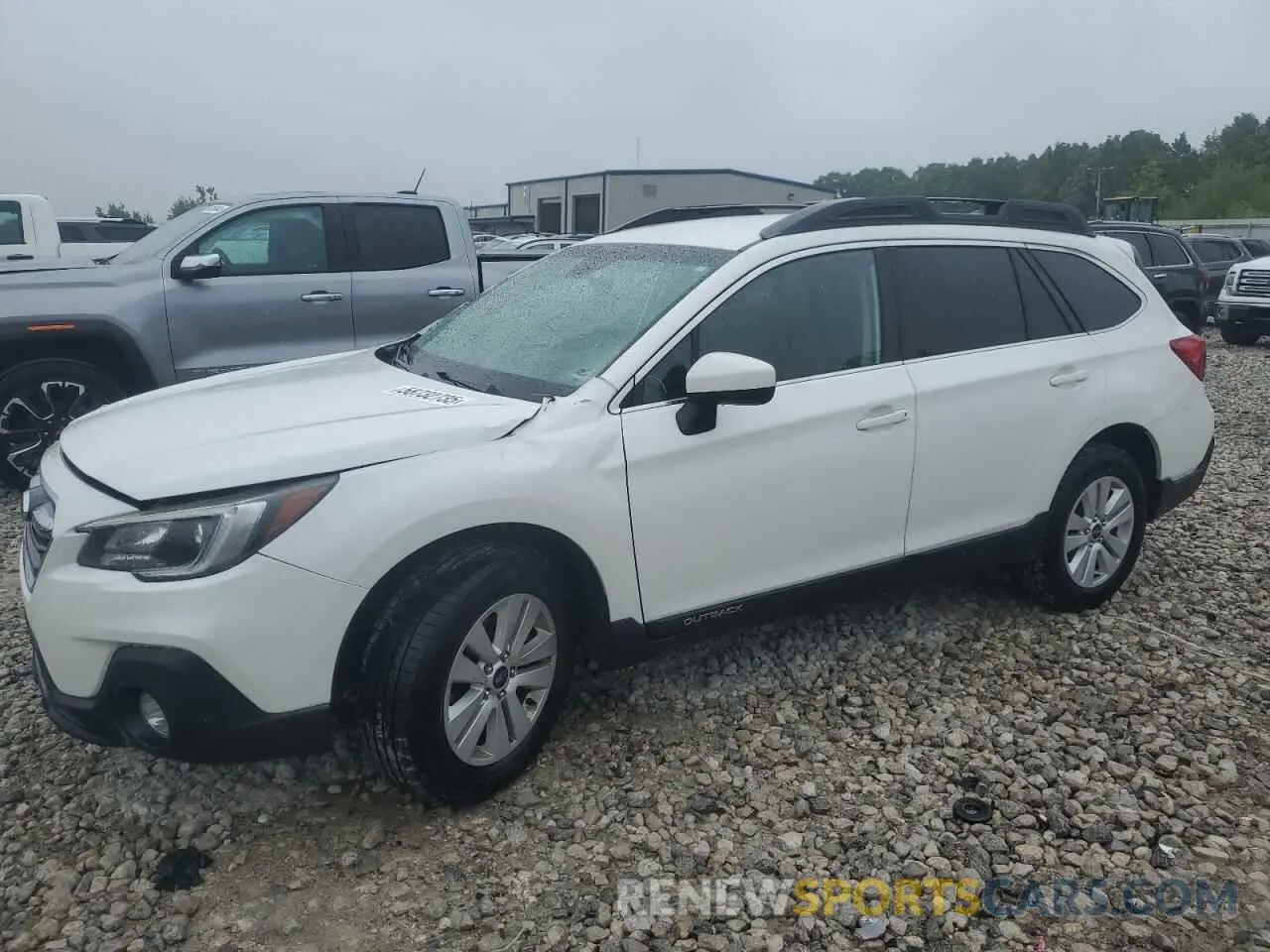 1 Photograph of a damaged car 4S4BSAFC2K3304678 SUBARU OUTBACK 2019