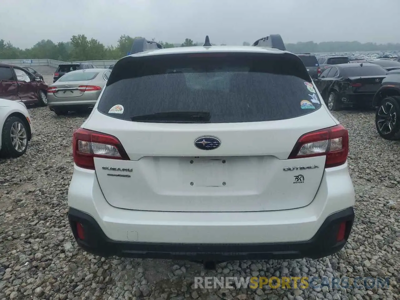 6 Photograph of a damaged car 4S4BSAFC2K3304678 SUBARU OUTBACK 2019