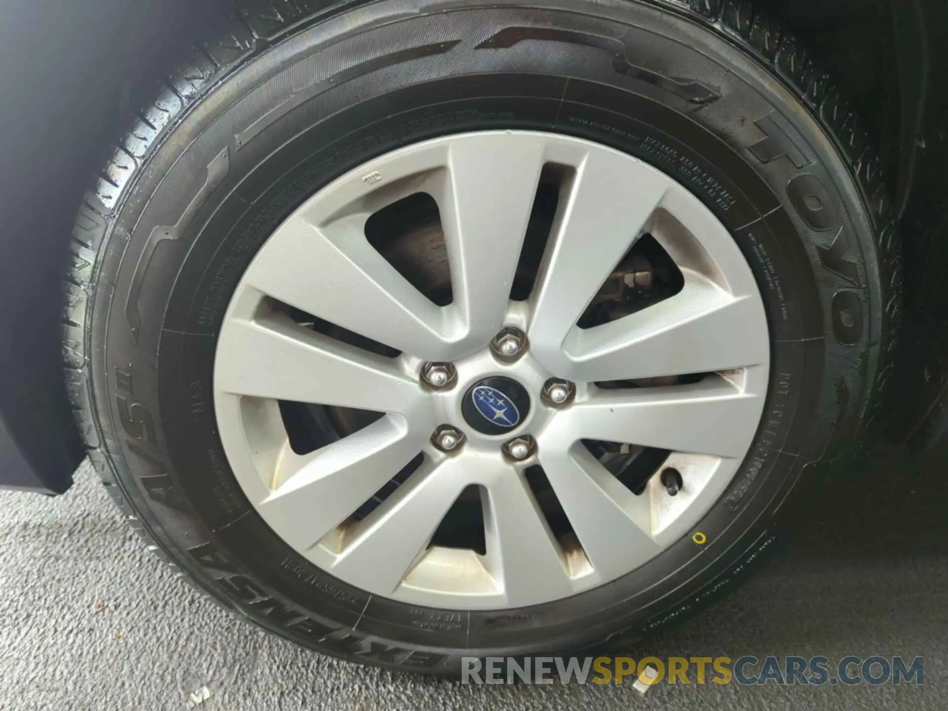 7 Photograph of a damaged car 4S4BSAFC2K3309850 SUBARU OUTBACK 2019