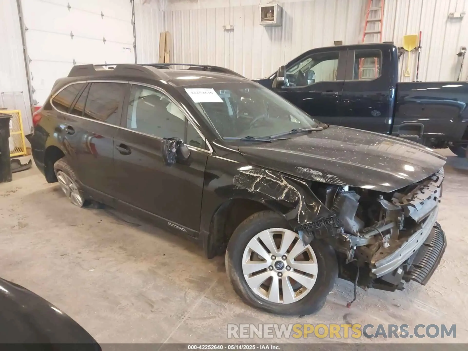 1 Photograph of a damaged car 4S4BSAFC4K3217719 SUBARU OUTBACK 2019