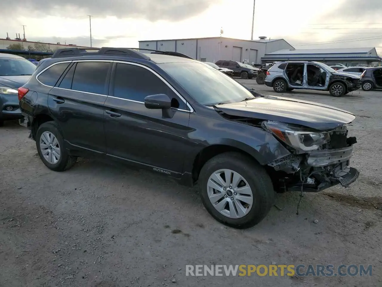 4 Photograph of a damaged car 4S4BSAFC4K3303340 SUBARU OUTBACK 2019