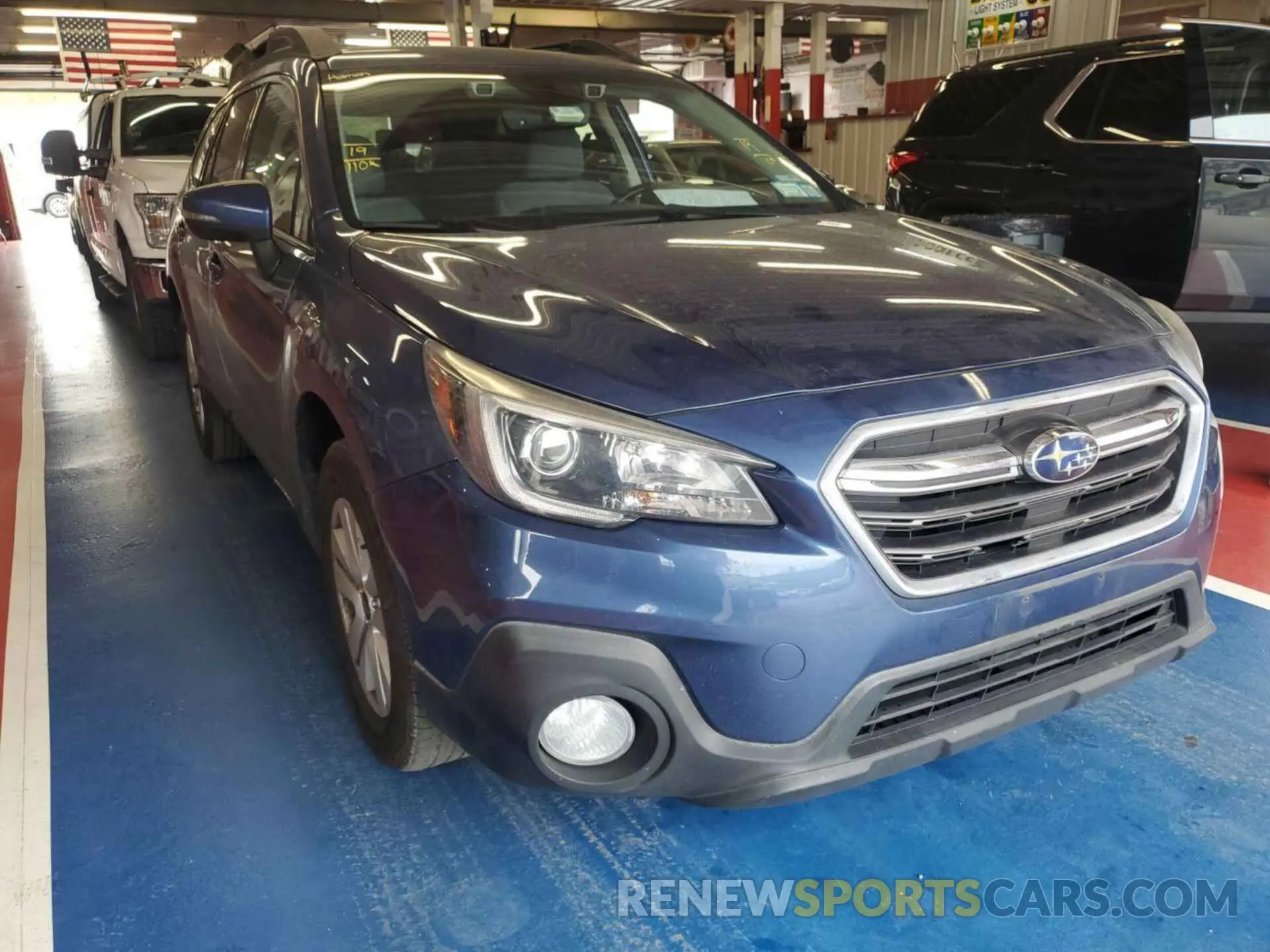 9 Photograph of a damaged car 4S4BSAFC5K3317943 SUBARU OUTBACK 2019