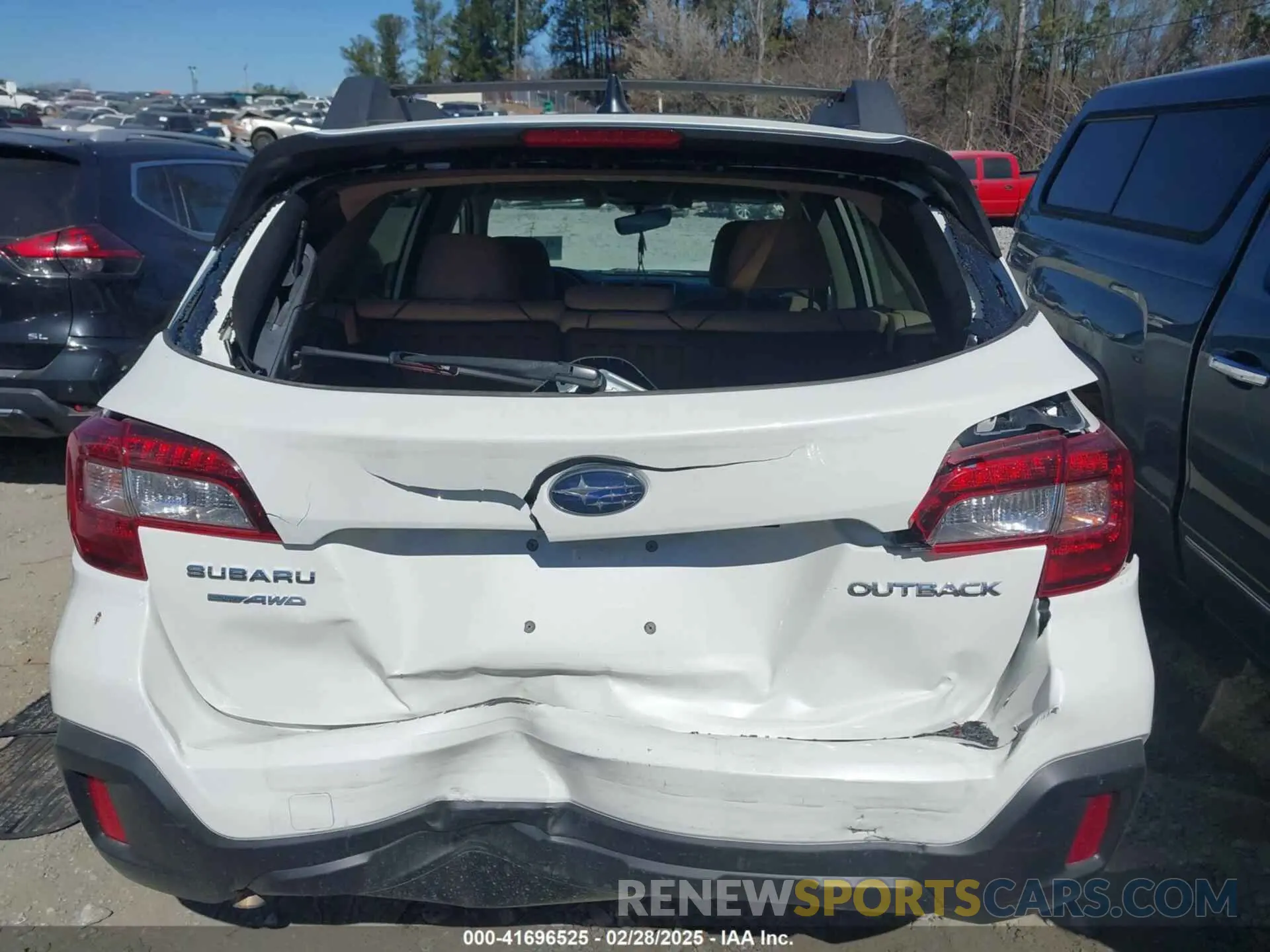 16 Photograph of a damaged car 4S4BSAFC5K3366320 SUBARU OUTBACK 2019