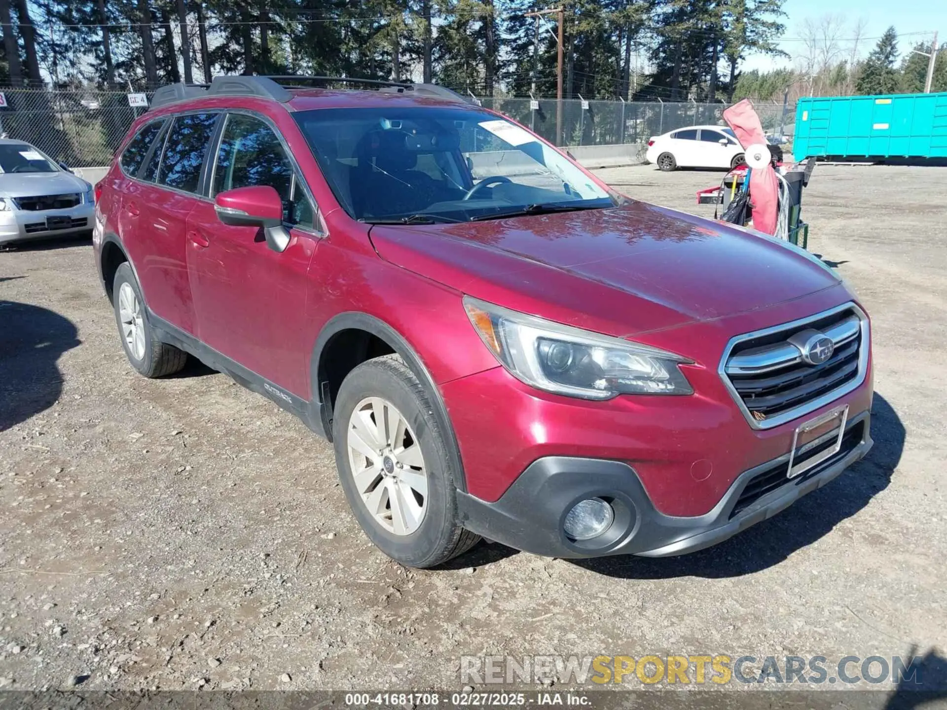 1 Фотография поврежденного автомобиля 4S4BSAFC6K3318468 SUBARU OUTBACK 2019