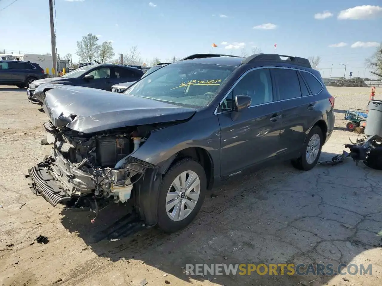 1 Фотография поврежденного автомобиля 4S4BSAFC6K3344911 SUBARU OUTBACK 2019