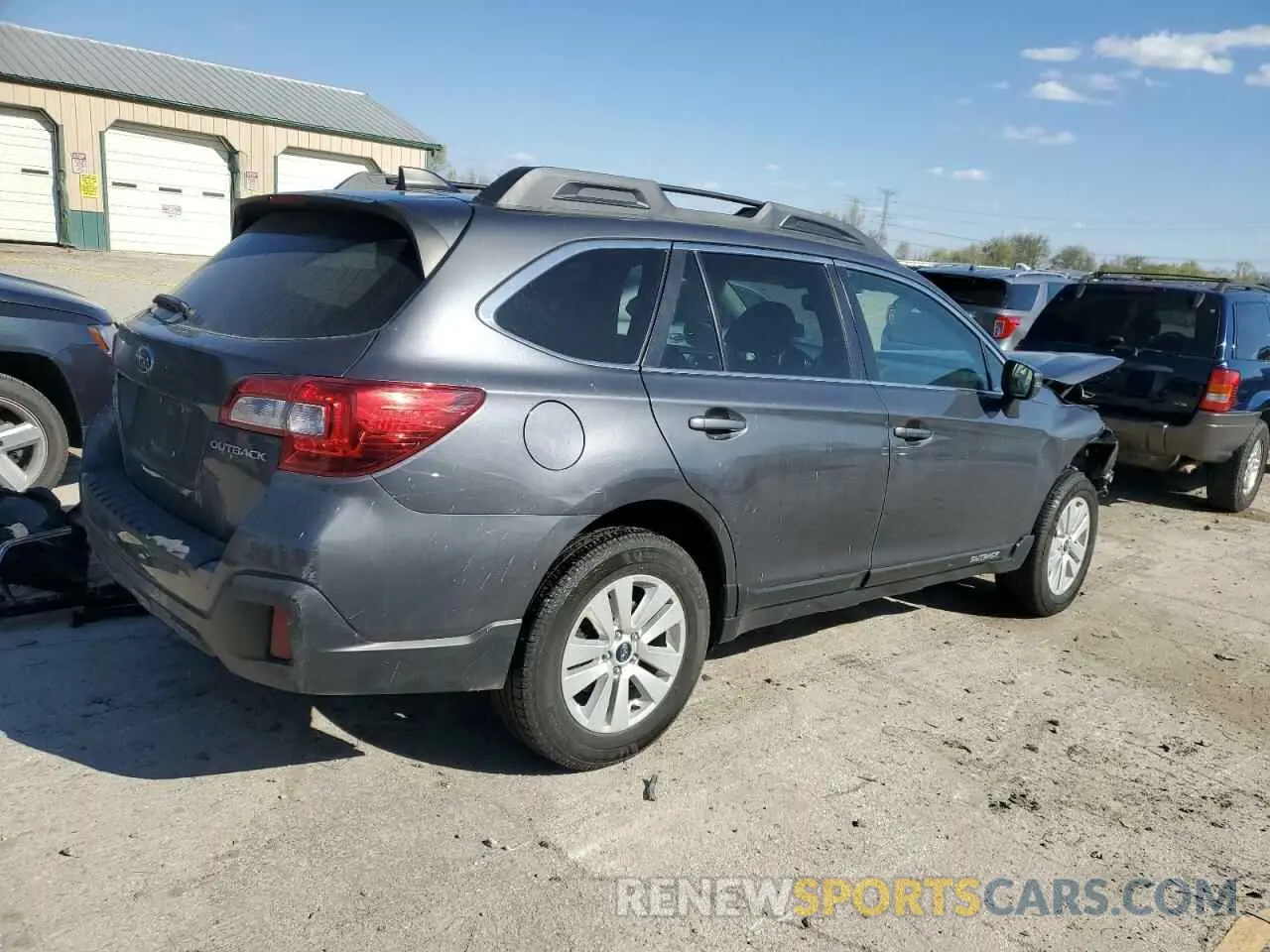 3 Фотография поврежденного автомобиля 4S4BSAFC6K3344911 SUBARU OUTBACK 2019