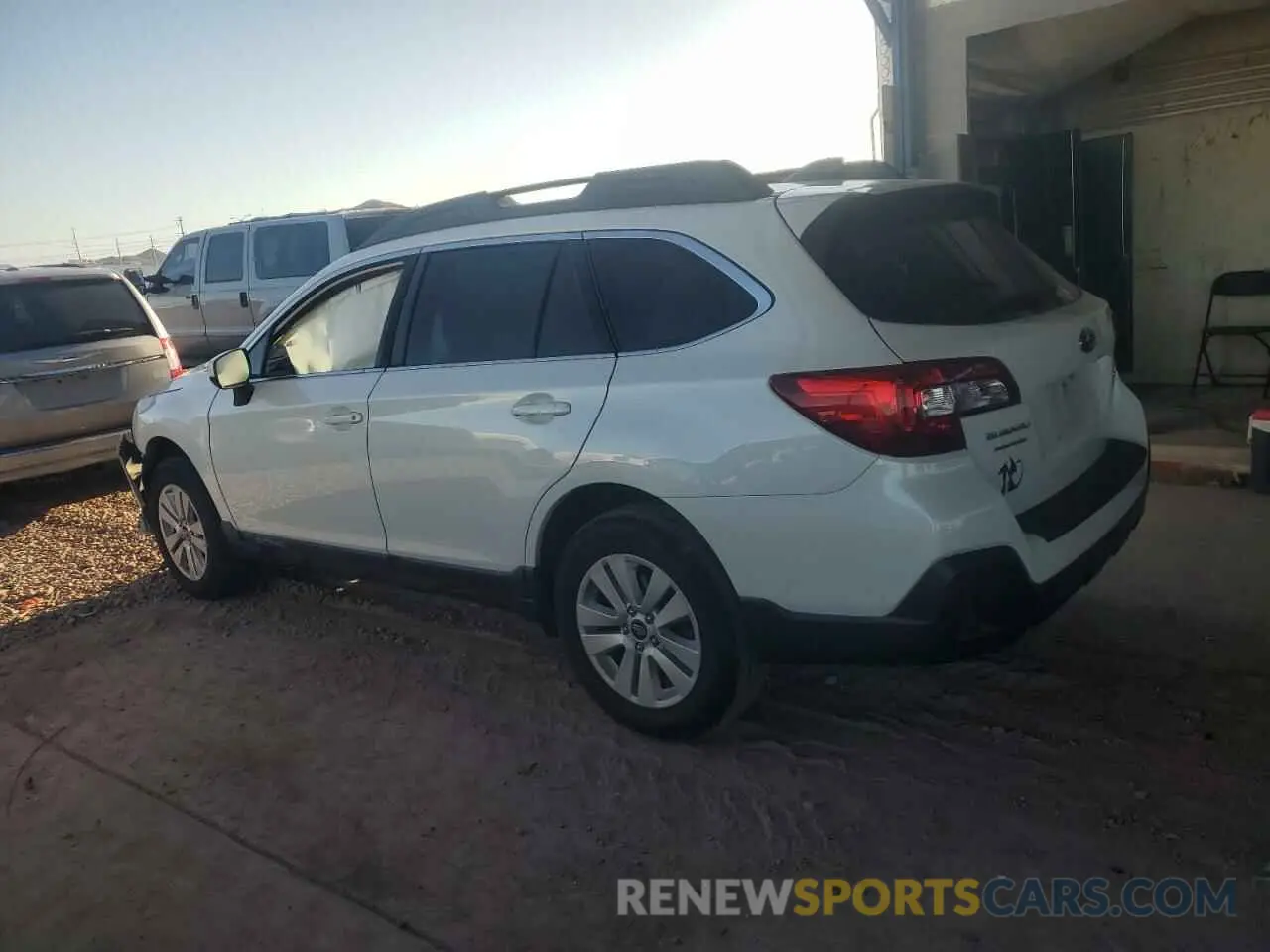 2 Photograph of a damaged car 4S4BSAFC7K3232229 SUBARU OUTBACK 2019