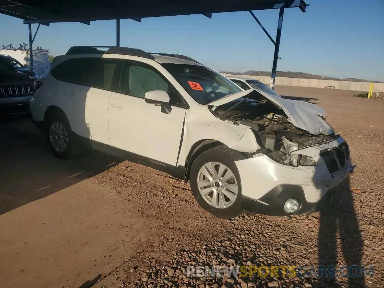 4 Photograph of a damaged car 4S4BSAFC7K3232229 SUBARU OUTBACK 2019