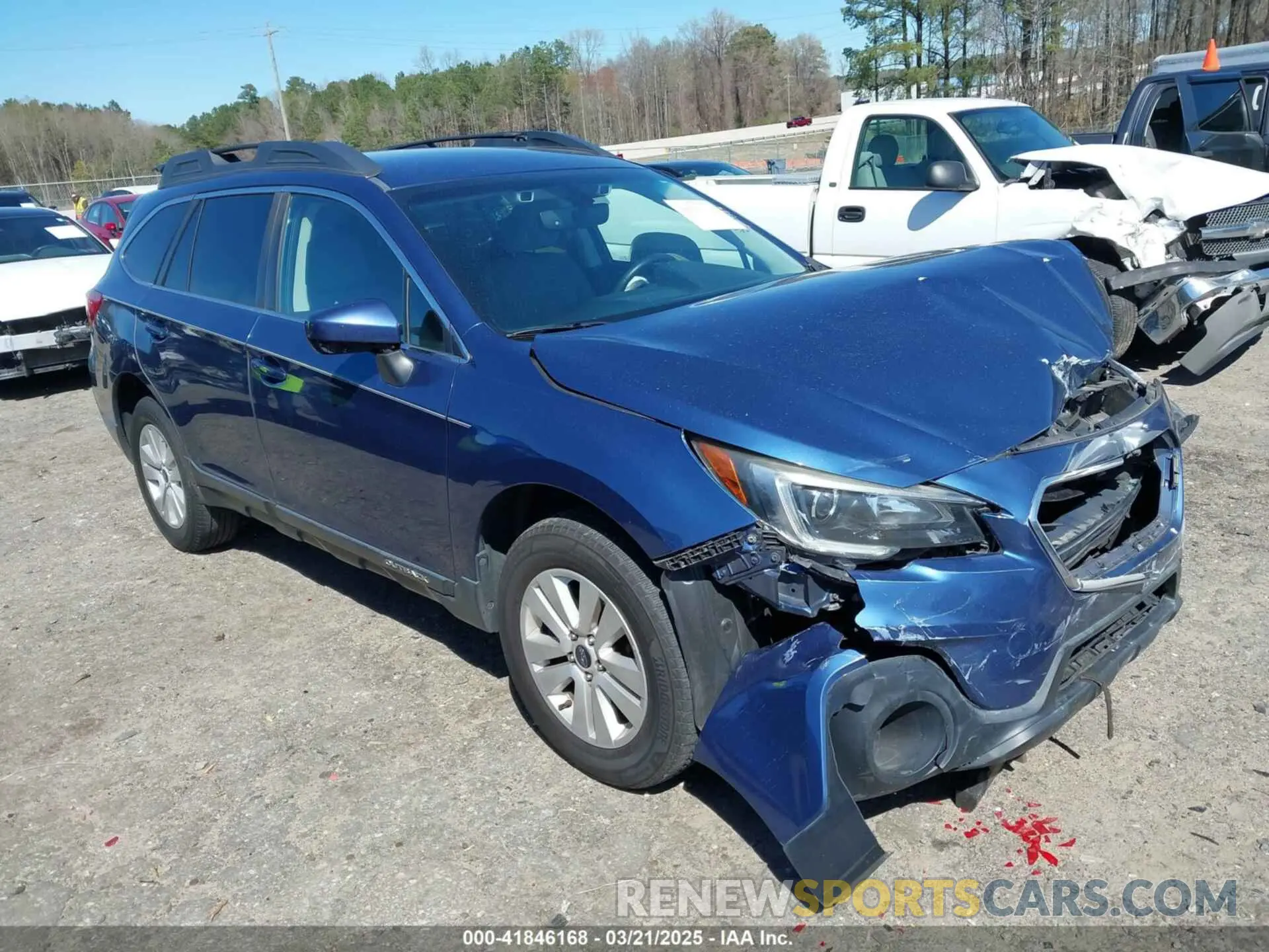 1 Фотография поврежденного автомобиля 4S4BSAFC7K3288087 SUBARU OUTBACK 2019