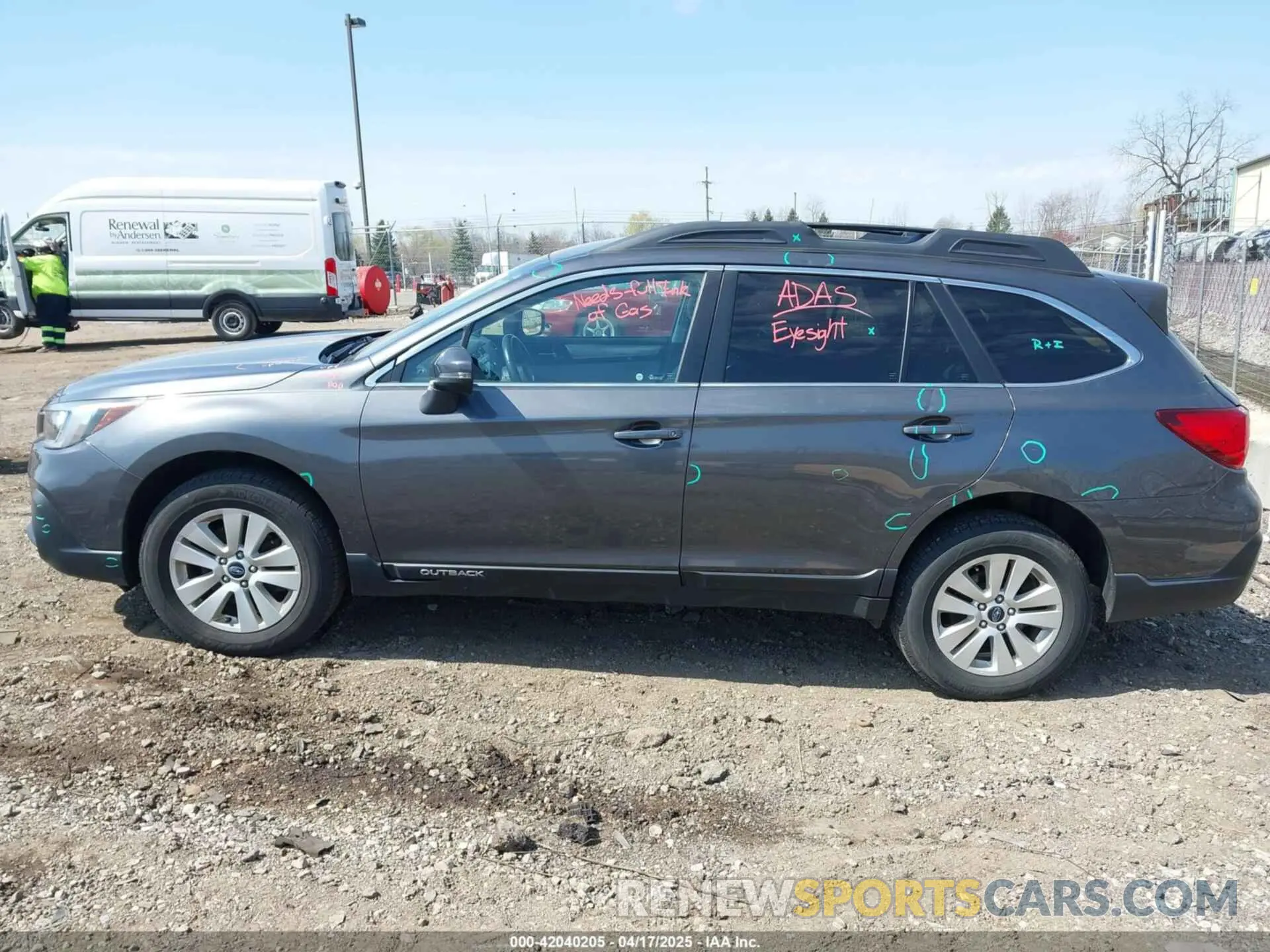 14 Фотография поврежденного автомобиля 4S4BSAFC7K3295606 SUBARU OUTBACK 2019