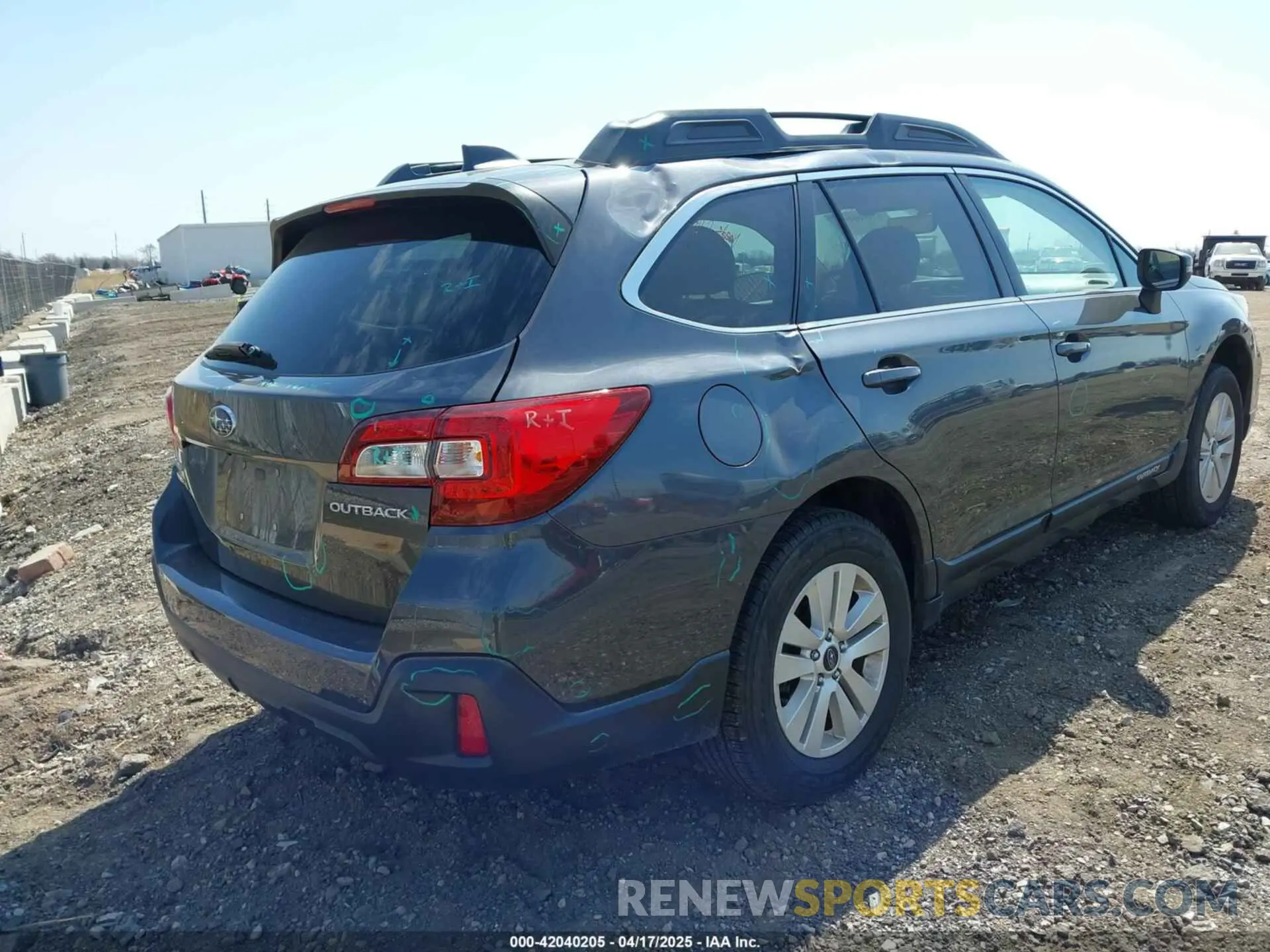 4 Фотография поврежденного автомобиля 4S4BSAFC7K3295606 SUBARU OUTBACK 2019