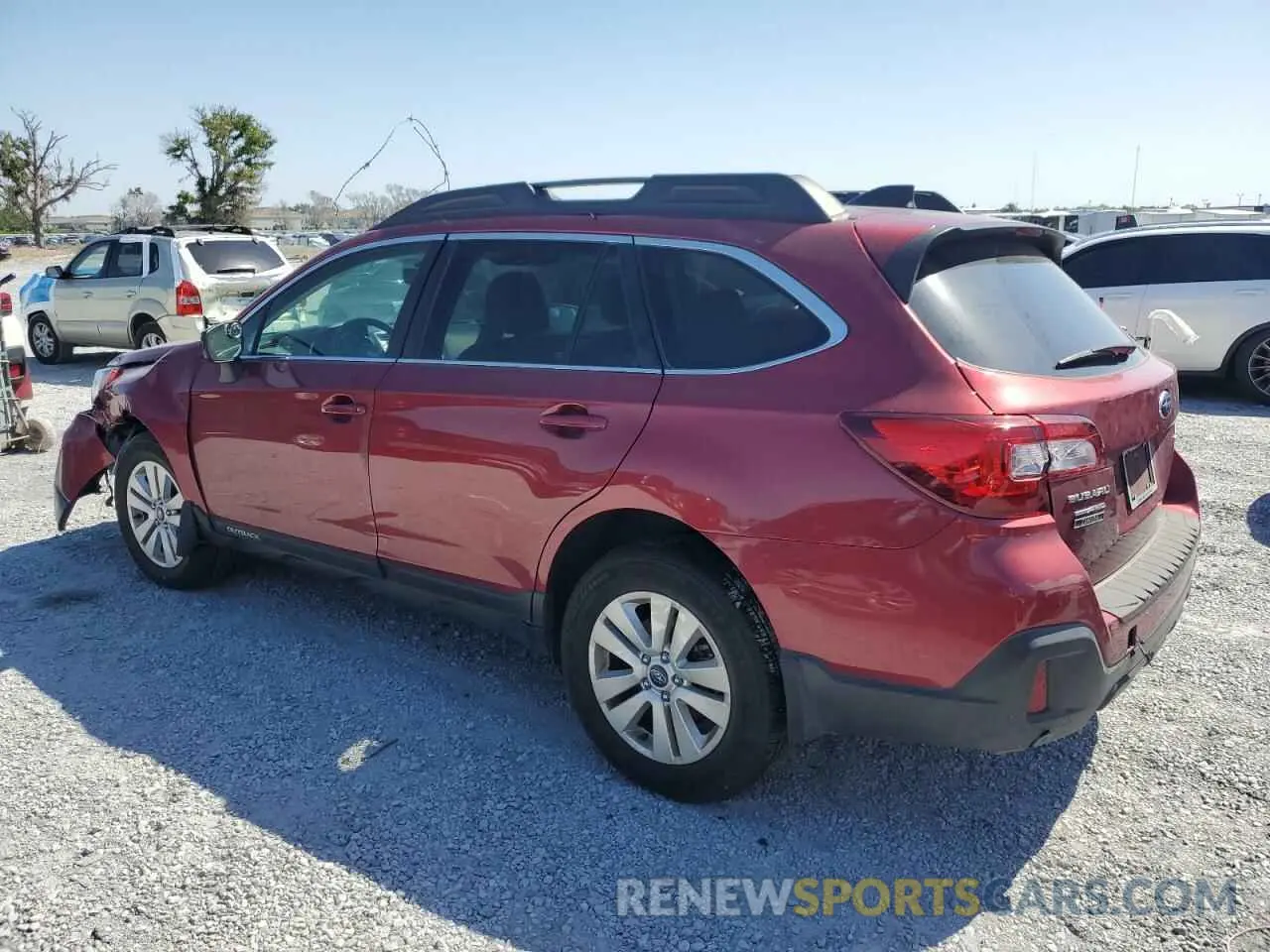 2 Photograph of a damaged car 4S4BSAFC8K3226391 SUBARU OUTBACK 2019