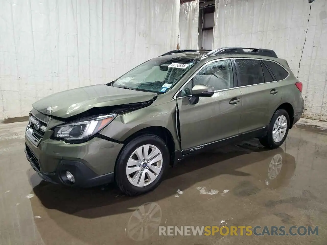 1 Photograph of a damaged car 4S4BSAFC9K3364764 SUBARU OUTBACK 2019