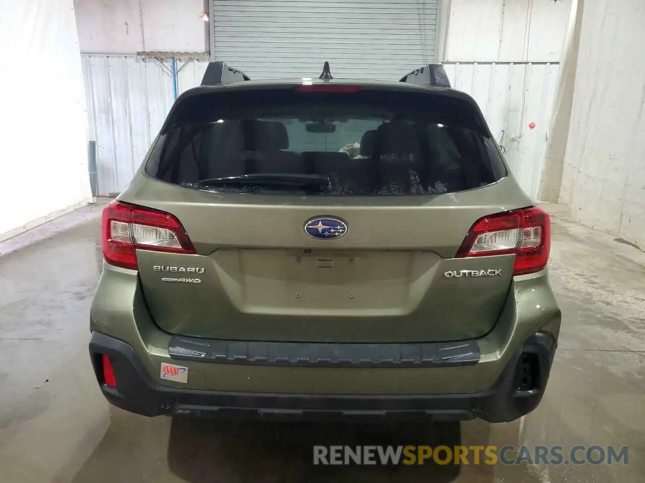 6 Photograph of a damaged car 4S4BSAFC9K3364764 SUBARU OUTBACK 2019