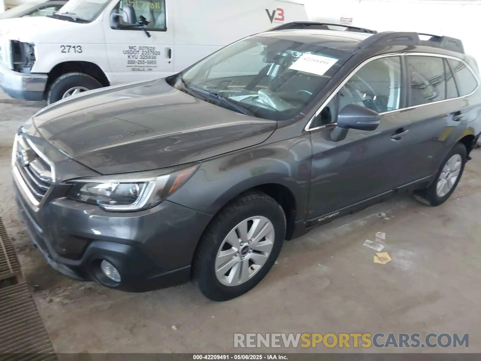 2 Photograph of a damaged car 4S4BSAHC0K3259348 SUBARU OUTBACK 2019