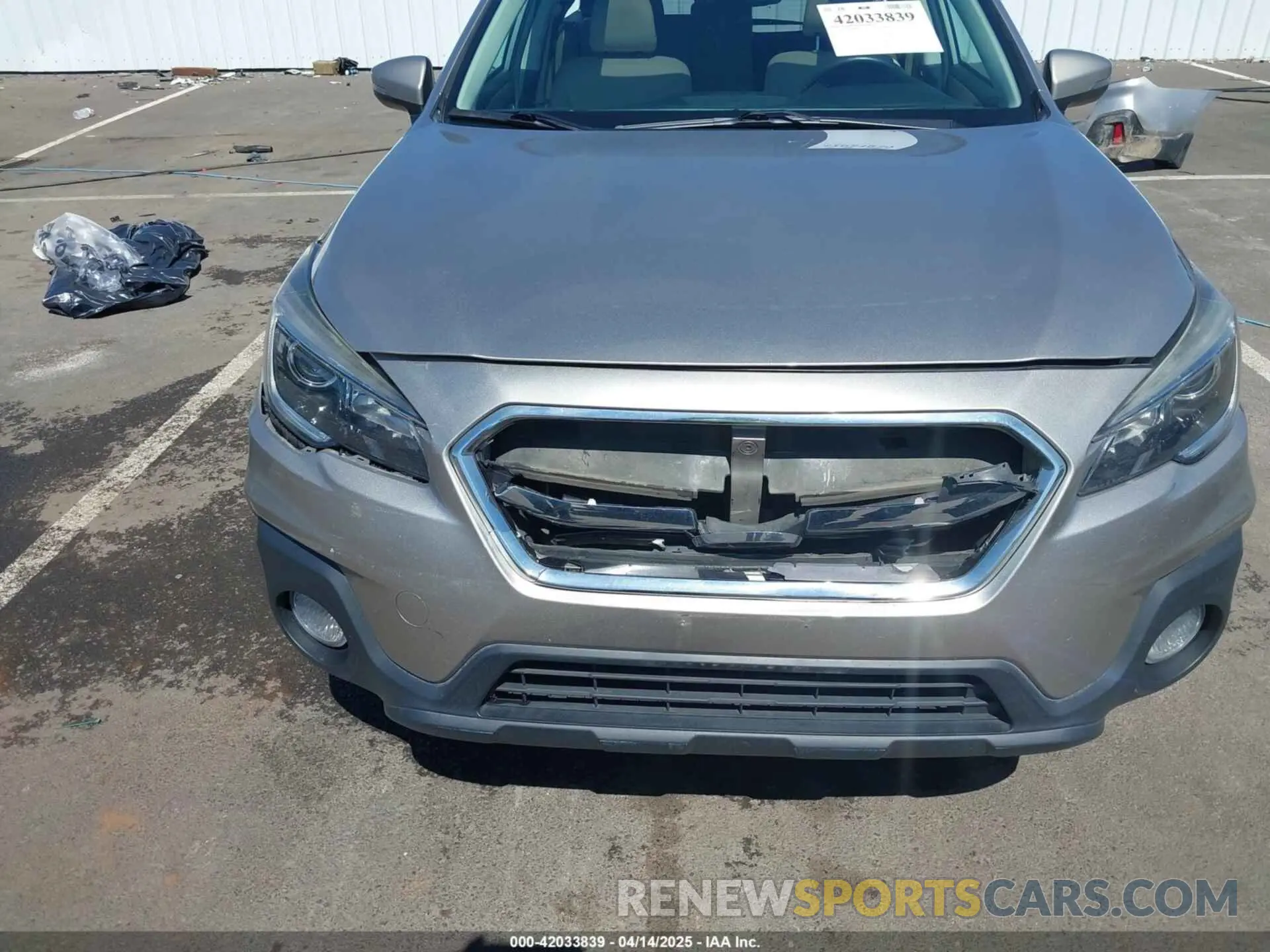 19 Фотография поврежденного автомобиля 4S4BSAHC2K3224035 SUBARU OUTBACK 2019