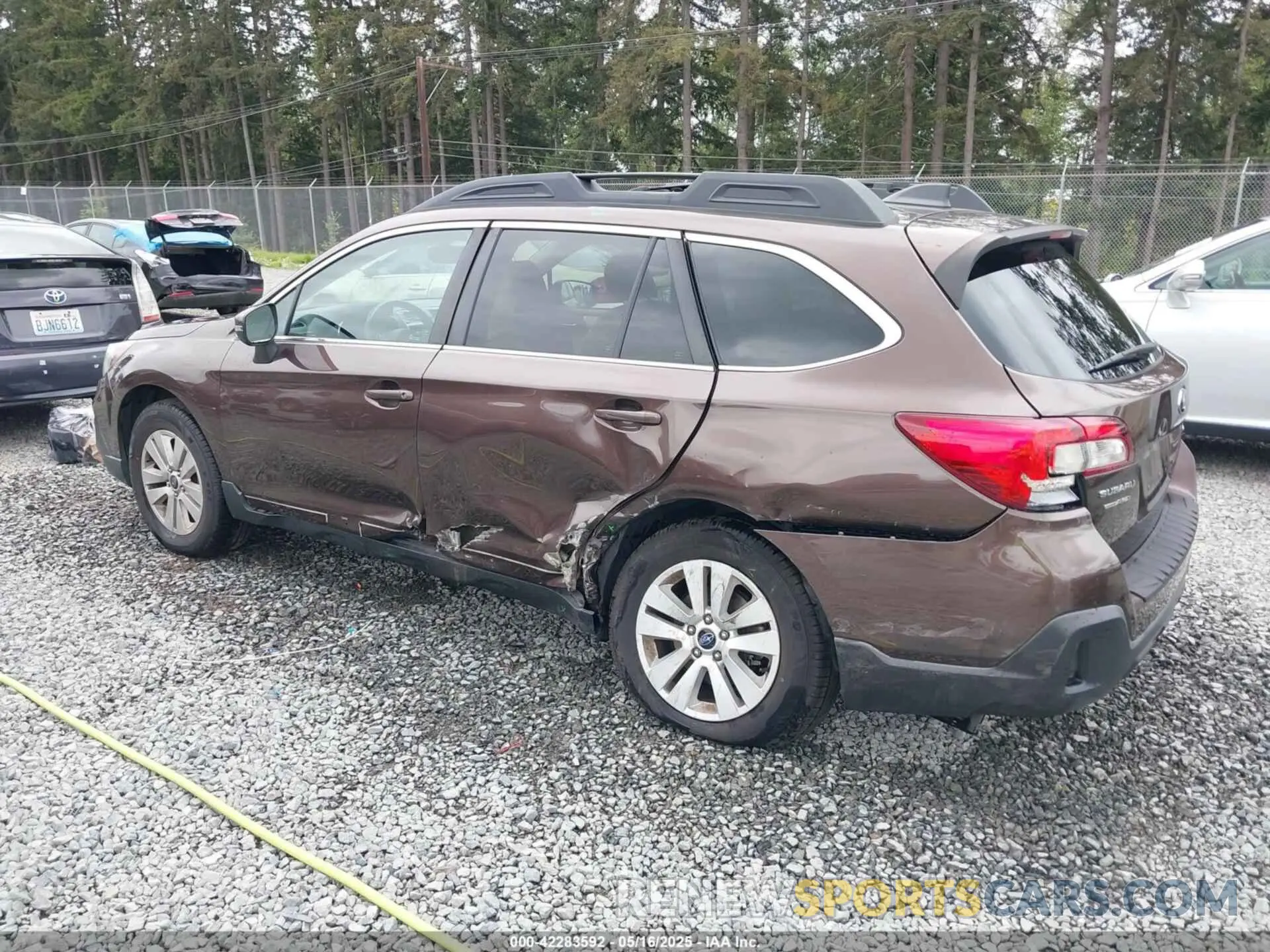 3 Photograph of a damaged car 4S4BSAHC6K3299367 SUBARU OUTBACK 2019