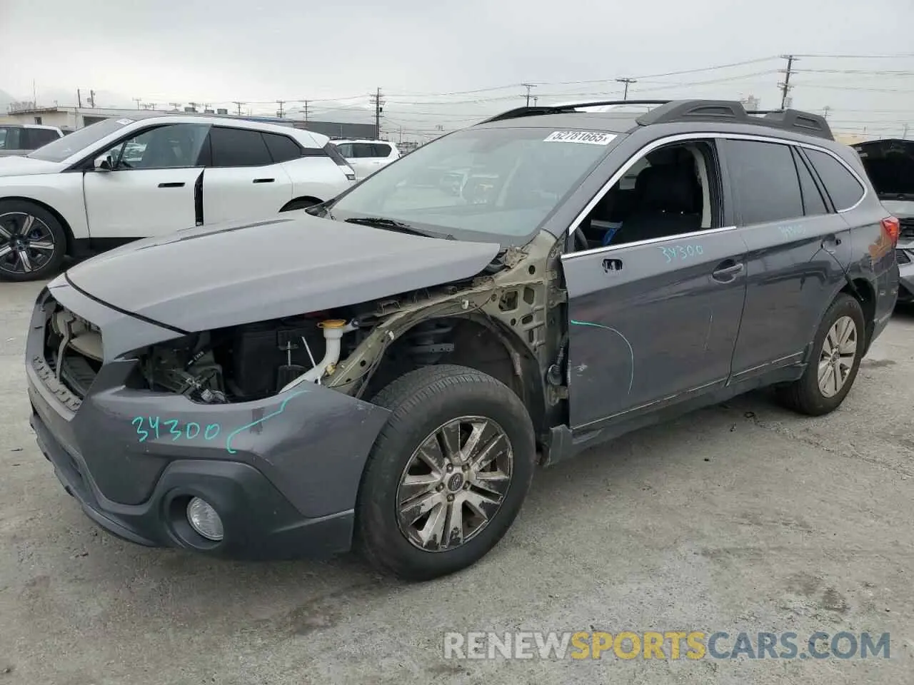 1 Фотография поврежденного автомобиля 4S4BSAHC7K3374996 SUBARU OUTBACK 2019